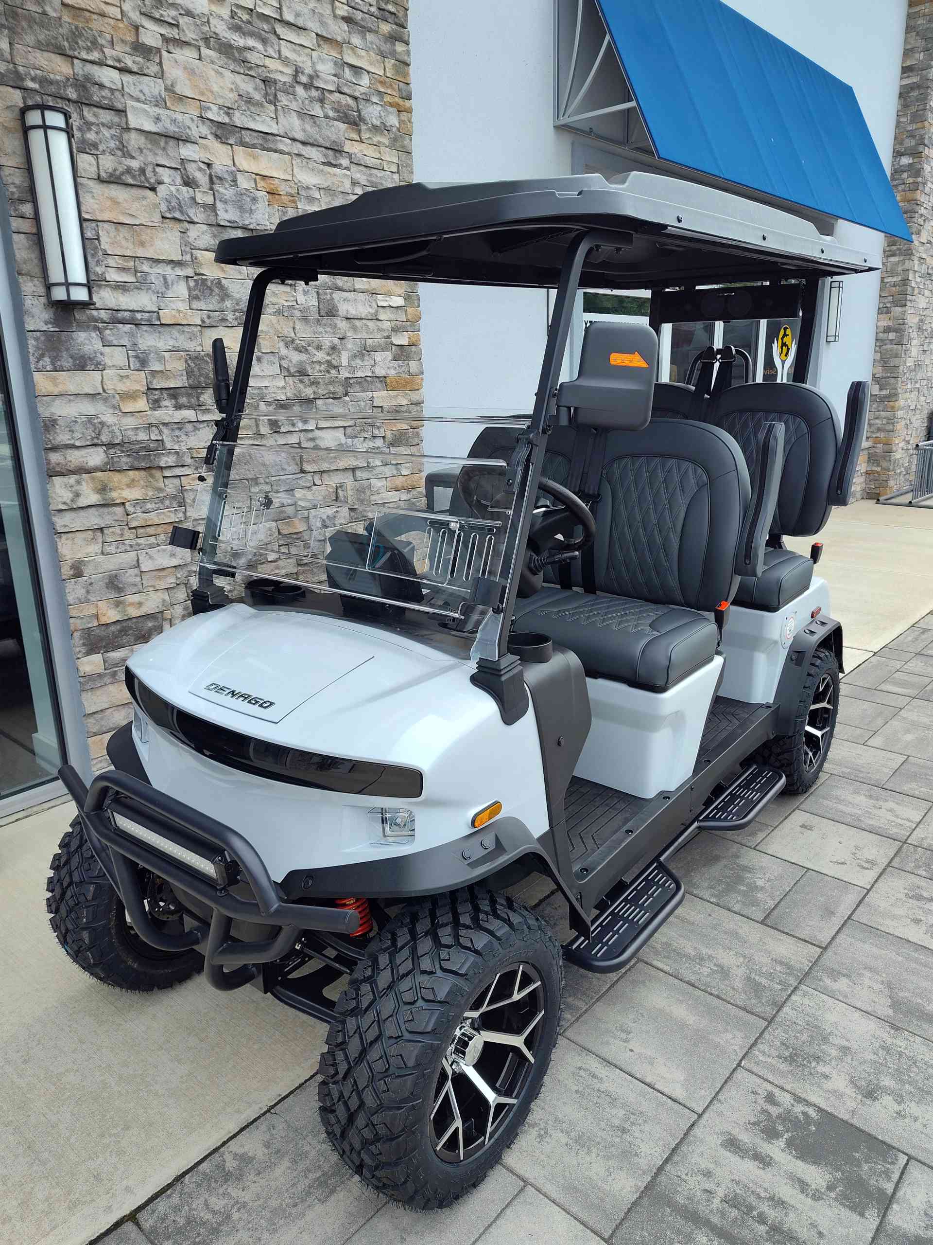 2026 Denago Rover XL Golf Cart in White