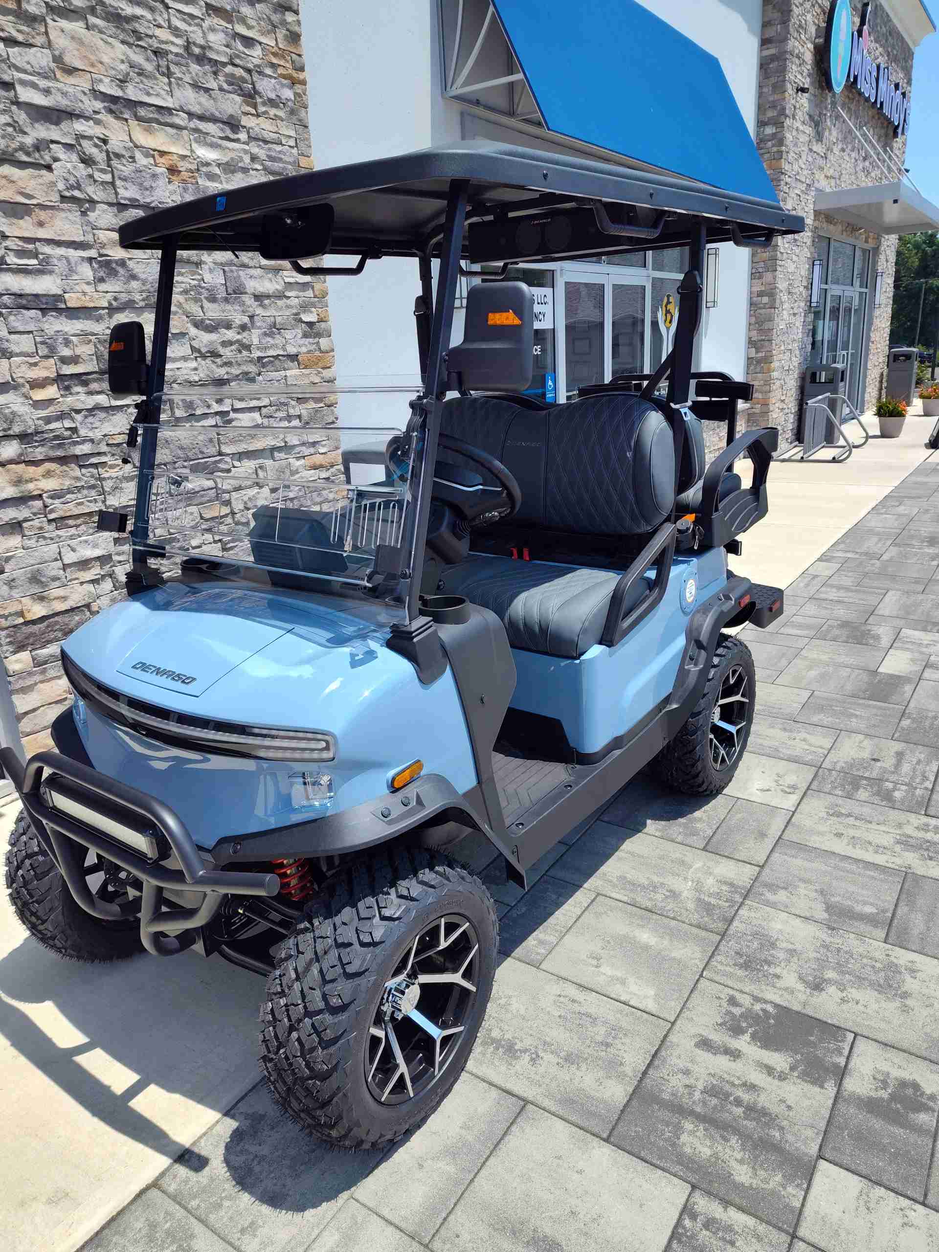 2026 Denago Nomad XL Golf Cart in Glacier