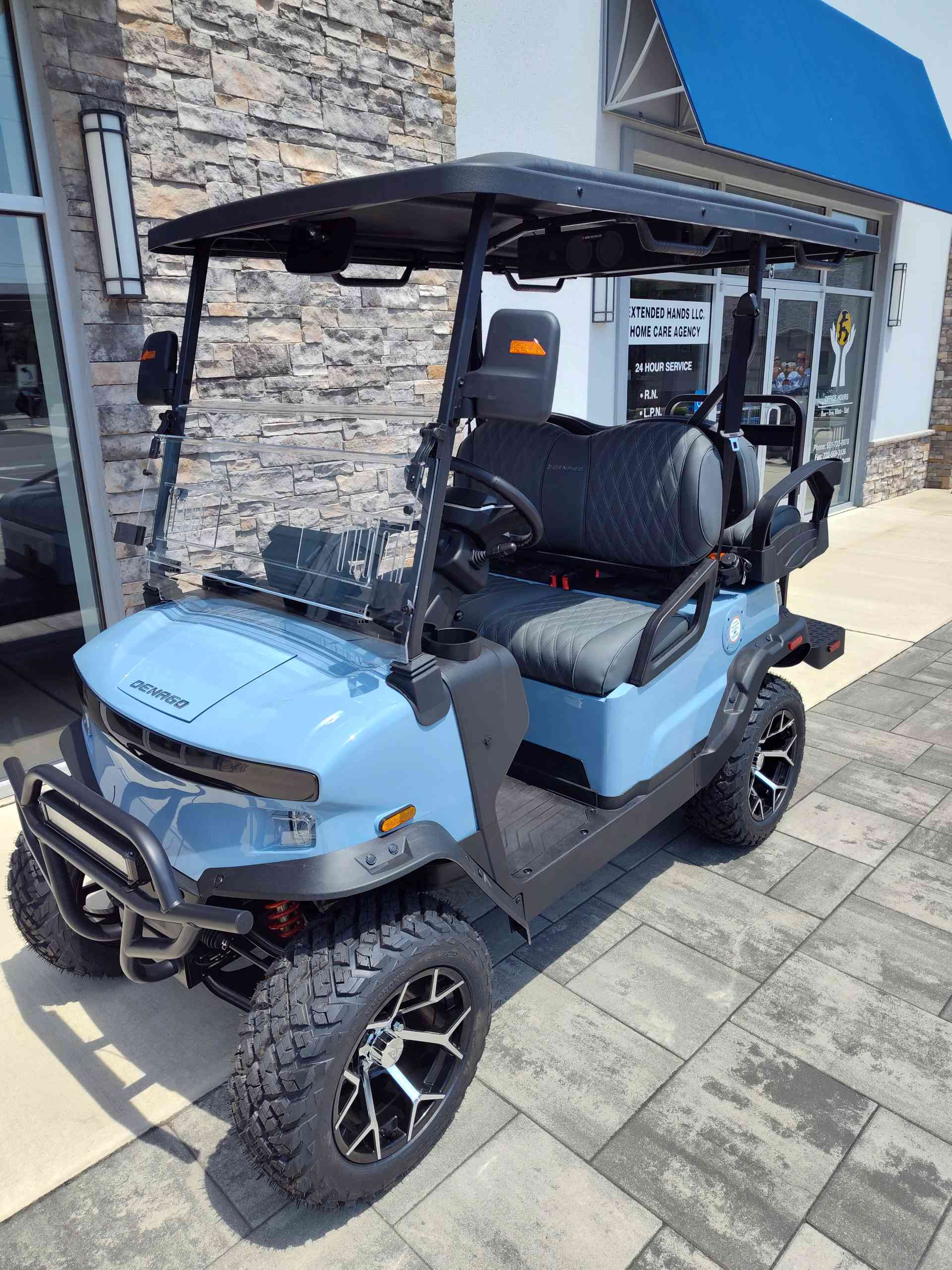 2026 Denago Nomad XL Golf Cart in Glacier