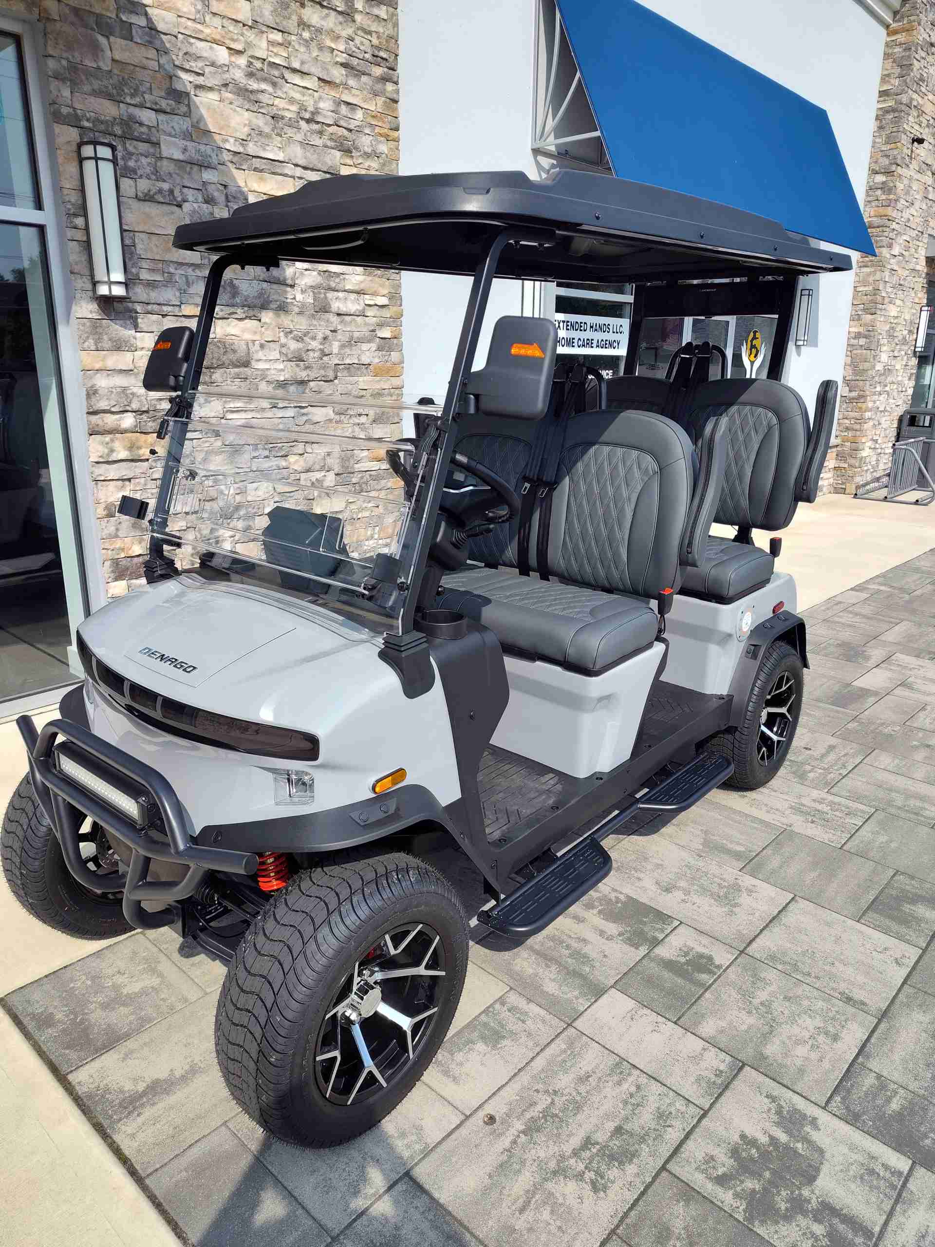 2026 Denago Rover XL Golf Cart in Gray