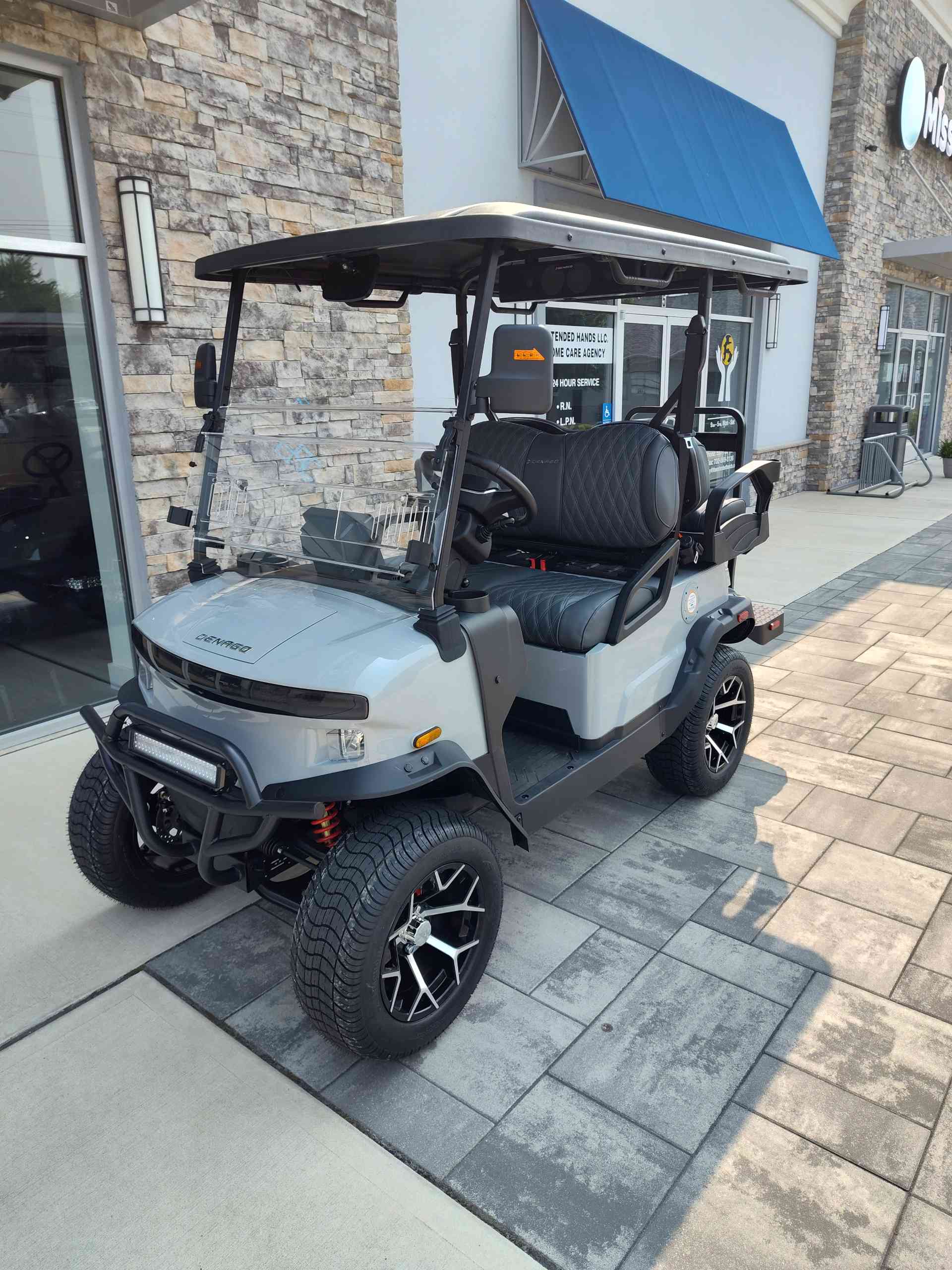2026 Denago Nomad XL Golf Cart in Gray