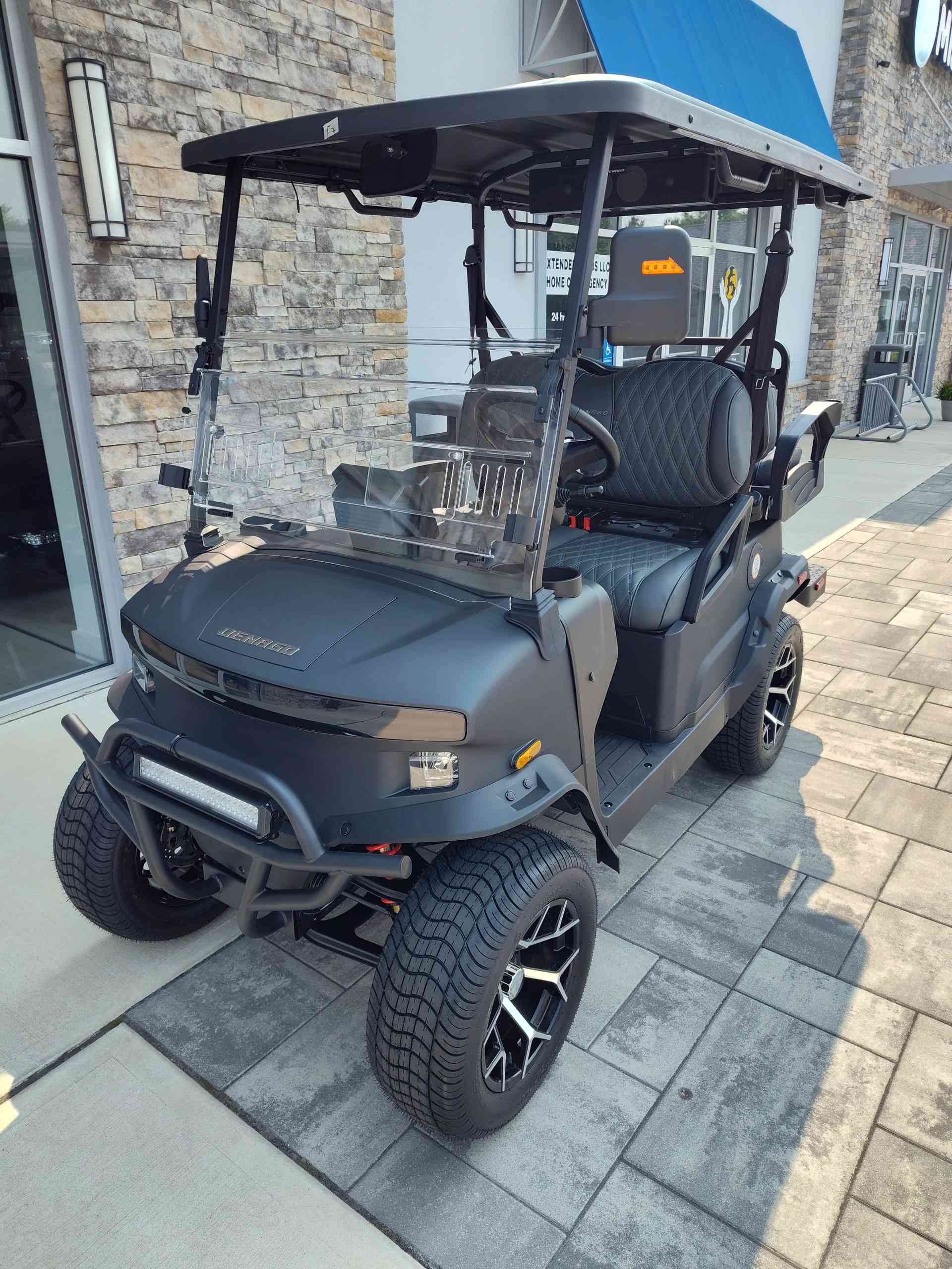2026 Denago Nomad XL Golf Cart in Matte Black