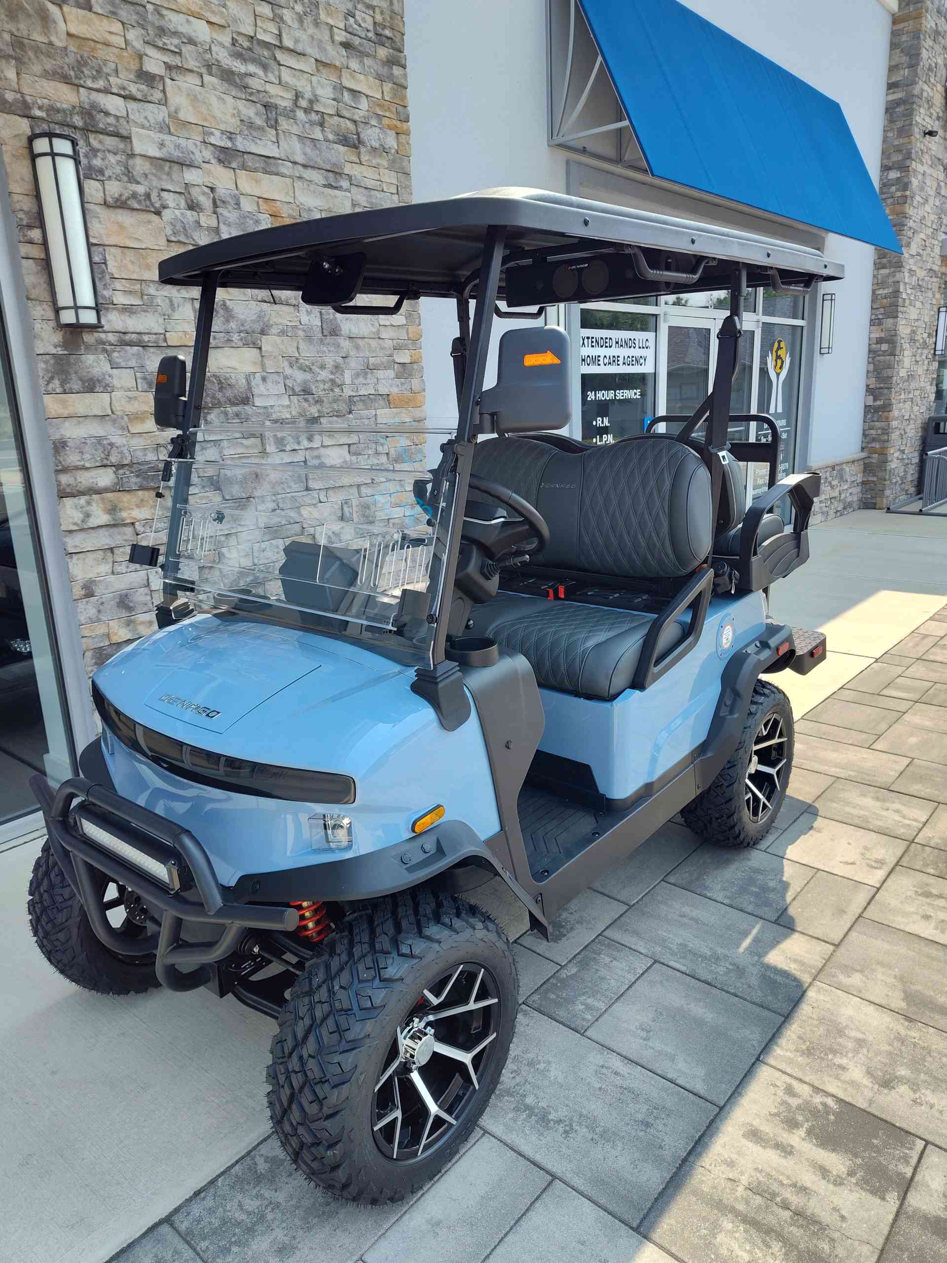 2026 Denago Nomad XL Golf Cart in Glacier