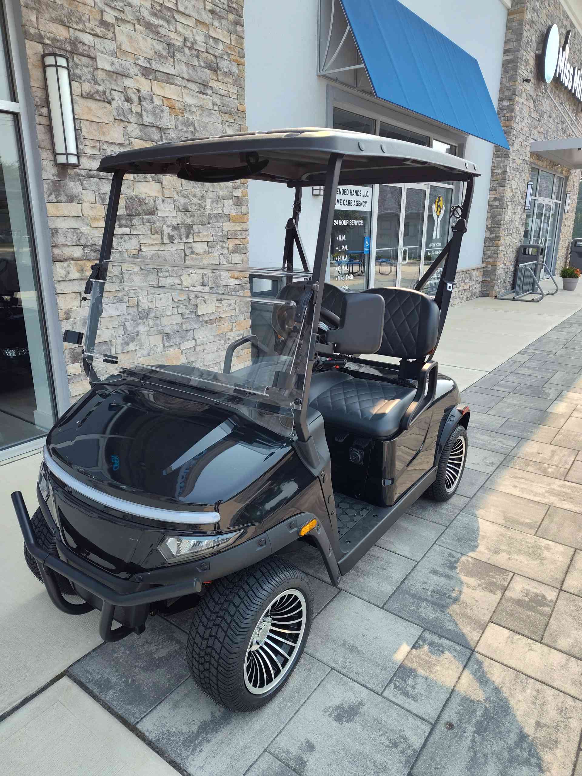 2026 Denago Scout 2 Golf Cart in Black