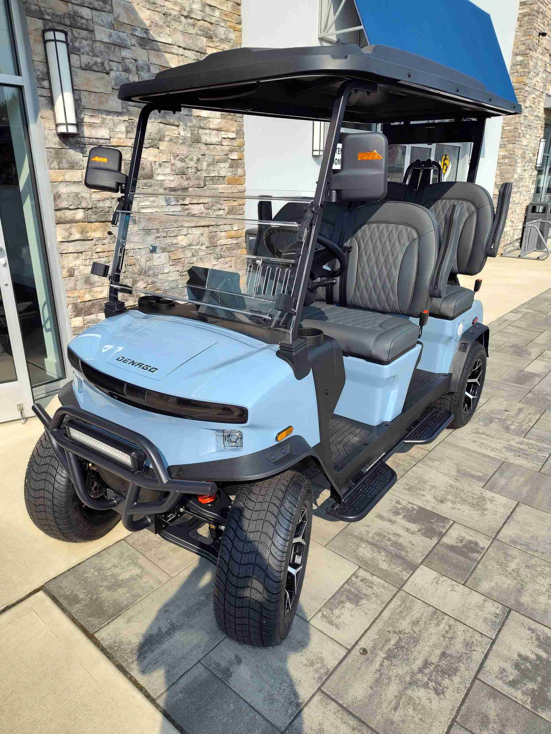 2026 Denago Rover XL Golf Cart in Glacier
