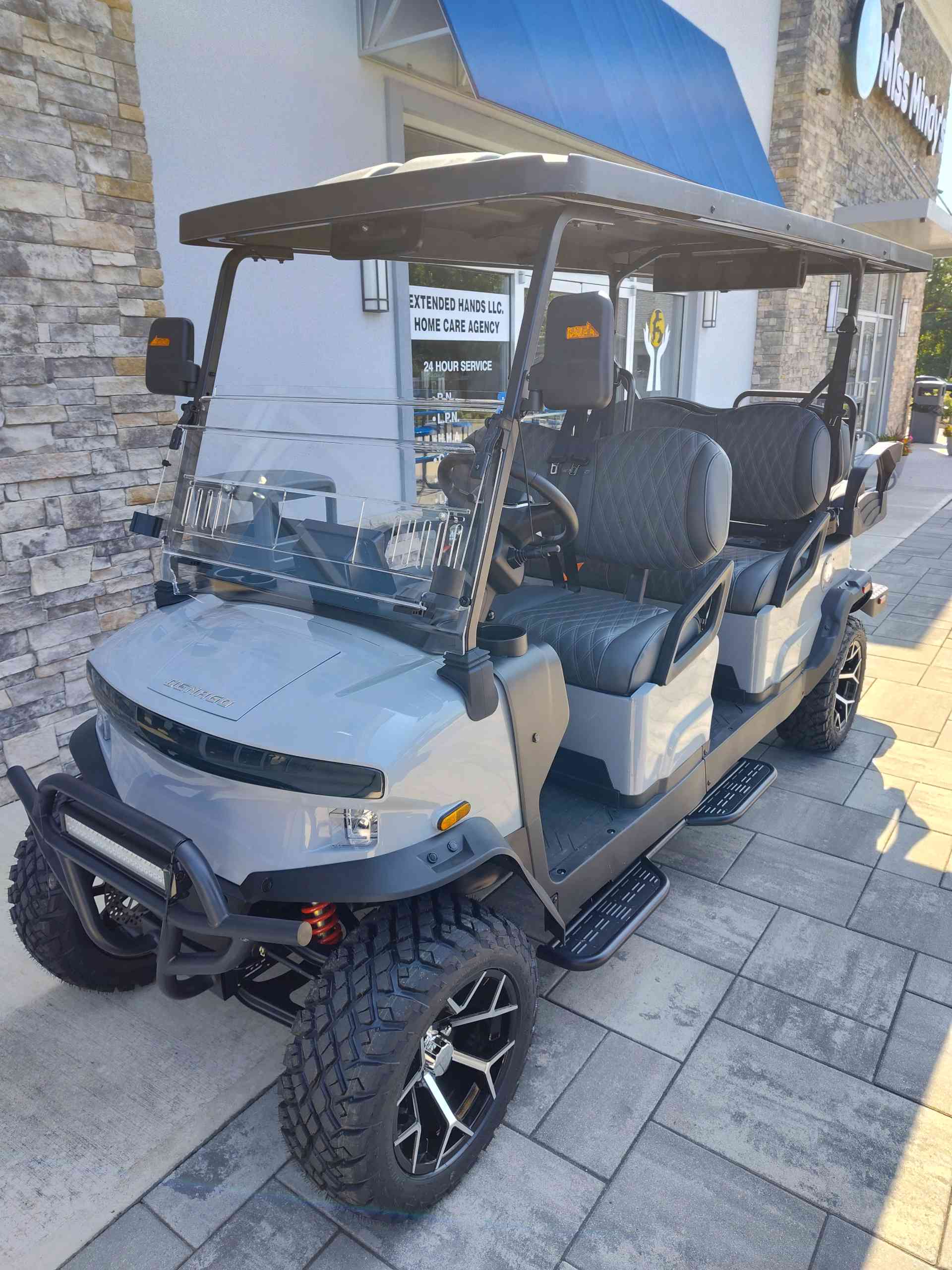 2026 Denago Rover XL6 Golf Cart in Gray