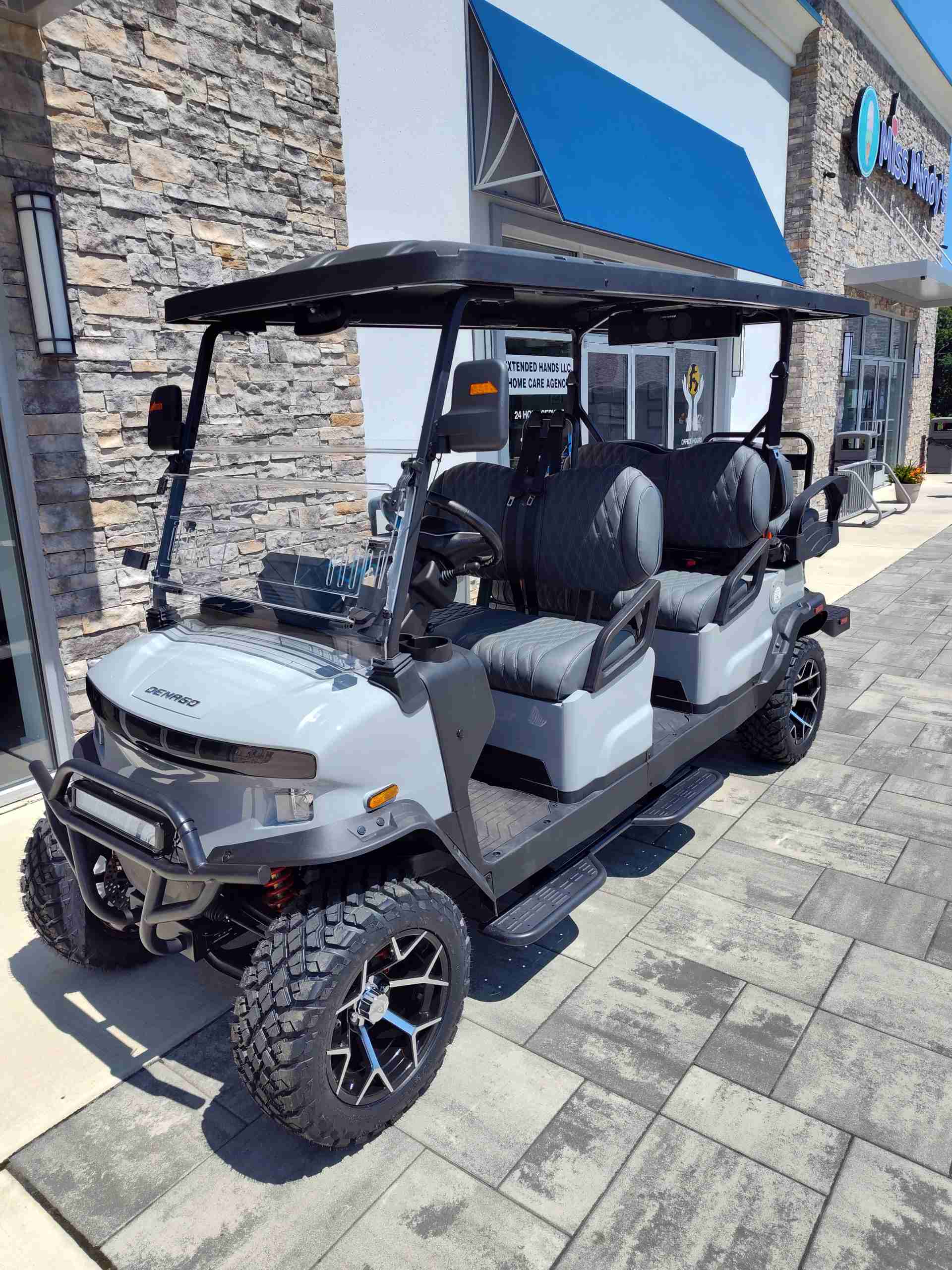 2026 Denago Rover XL6 Golf Cart in Gray