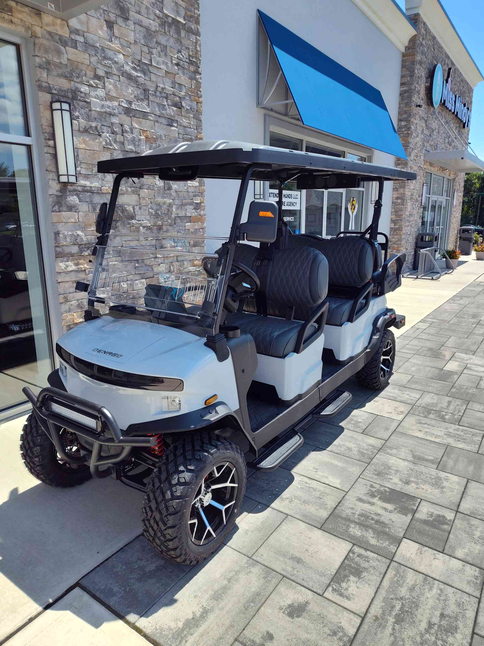 2026 Denago Rover XL6 Golf Cart in White