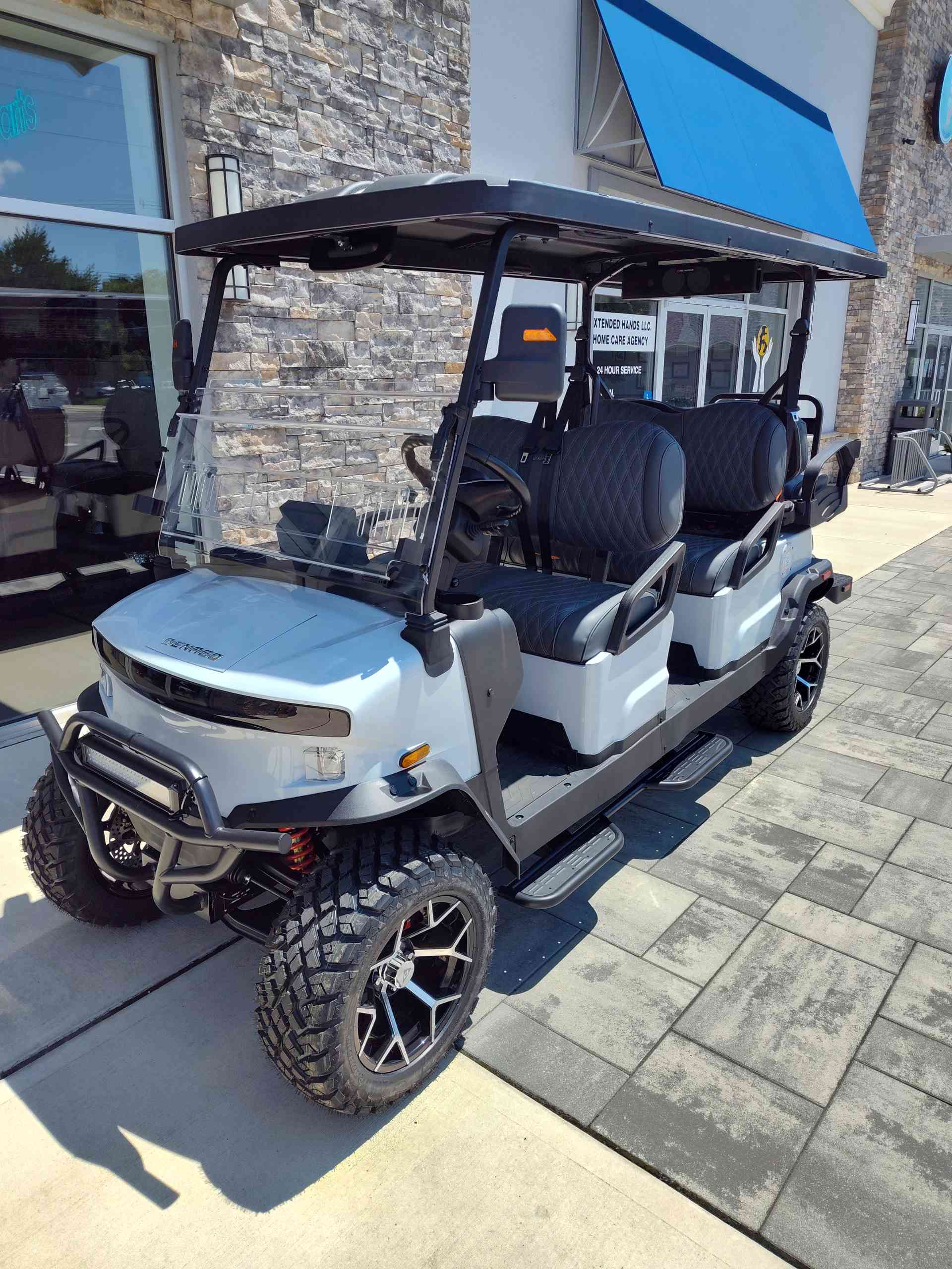 2026 Denago Rover XL6 Golf Cart in White