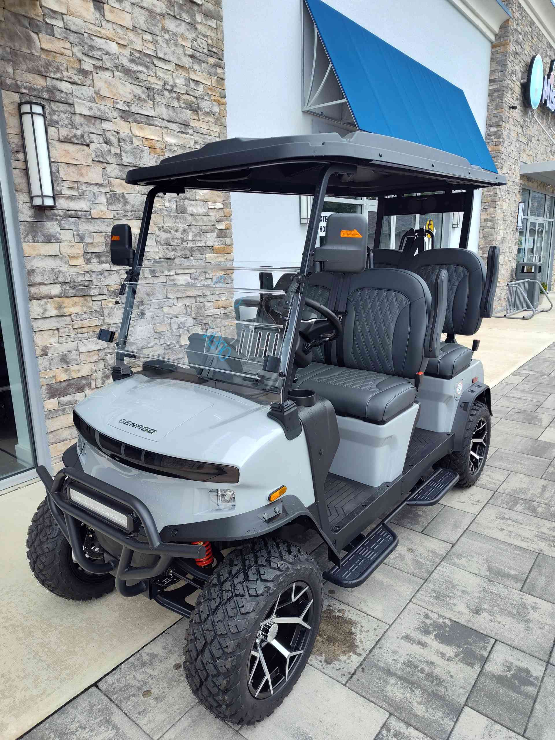 2026 Denago Rover XL Gray golf cart for sale in Bayville, NJ — July 4th Golf Cart Sales Event