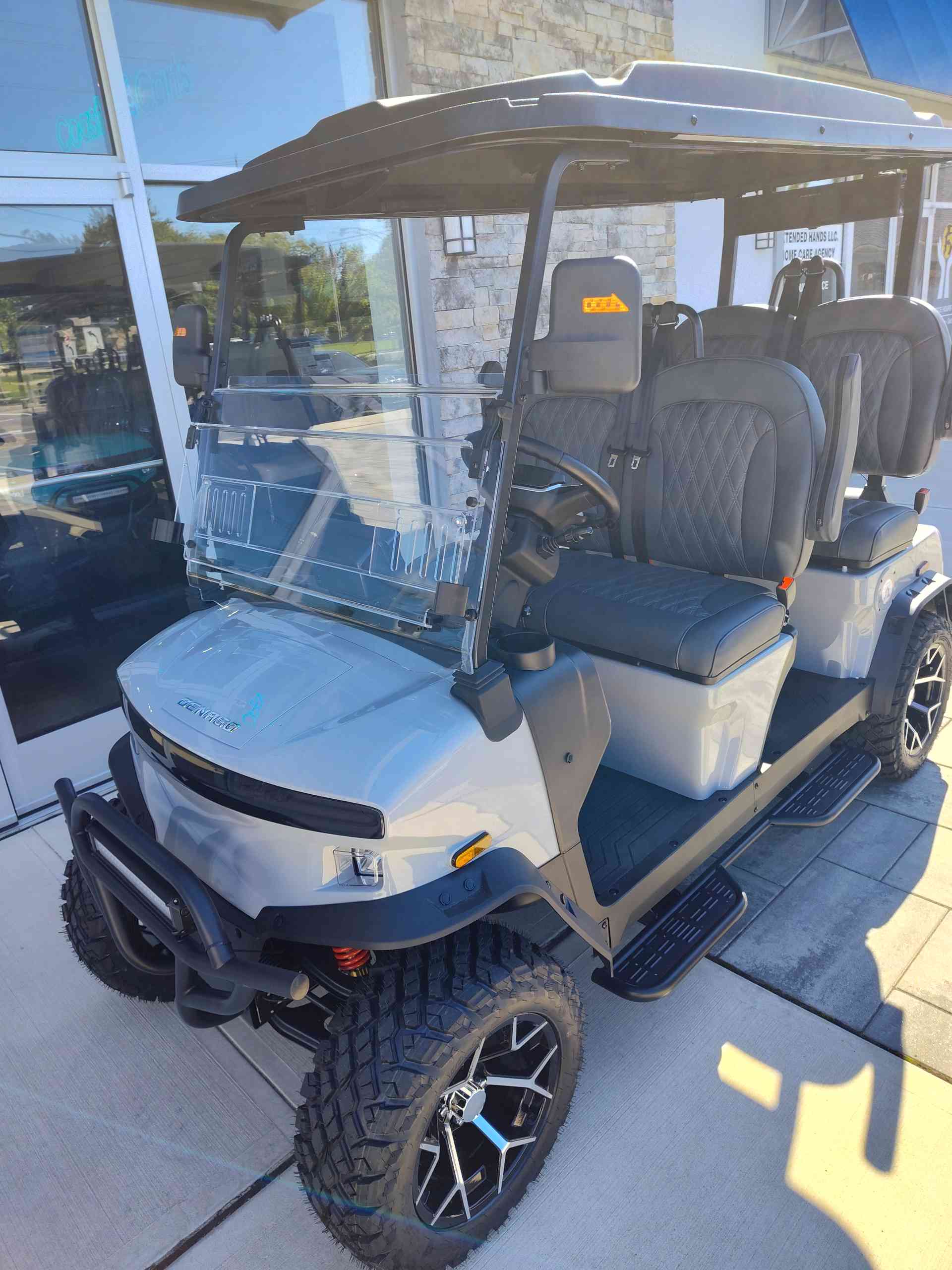 2026 Denago Rover XL Gray golf cart for sale in Bayville, NJ — July 4th Golf Cart Sales Event