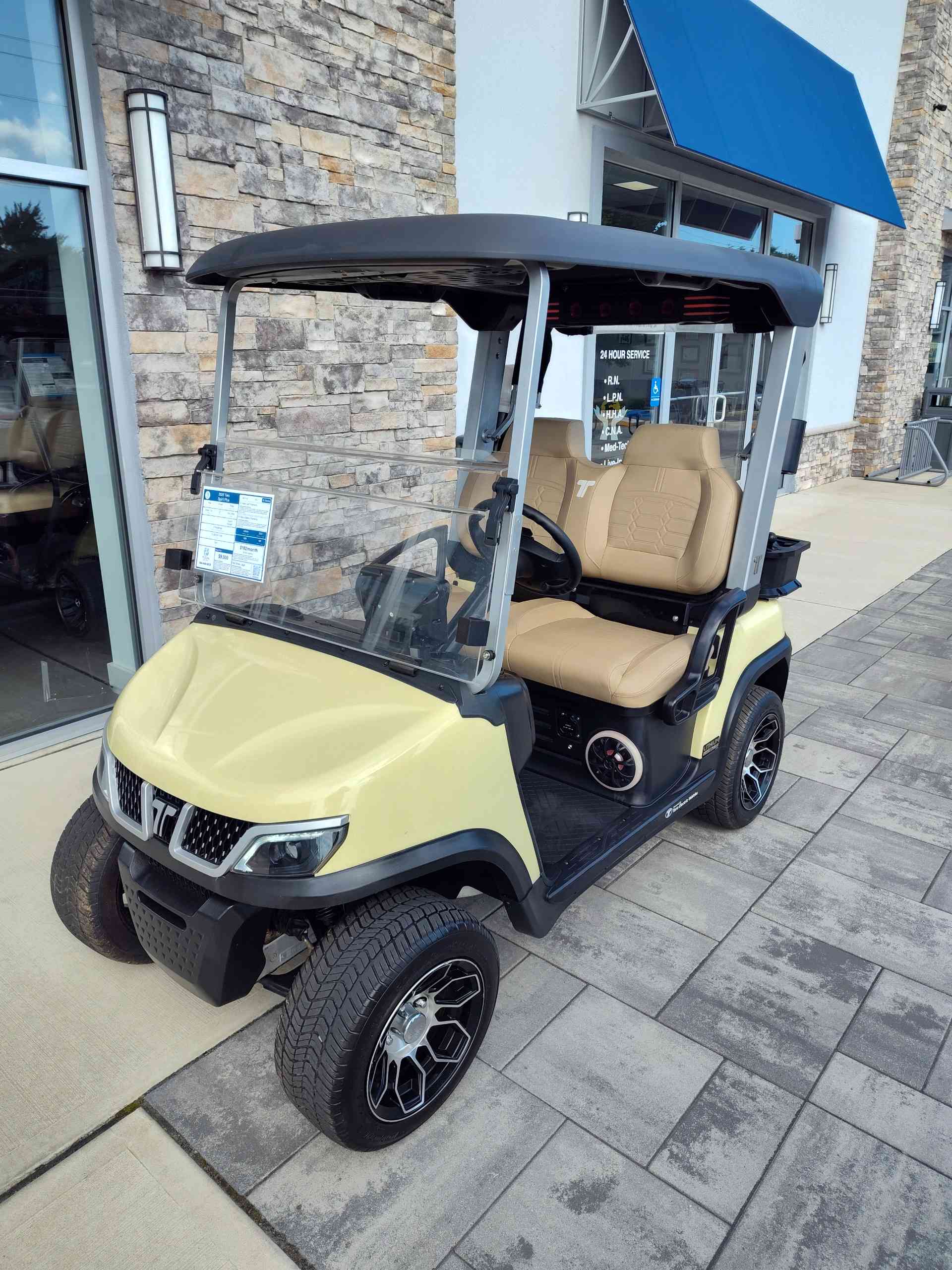 Used 2025 Tara Spirit Plus Golf Cart in Beige for sale at TIGON Bayville, NJ