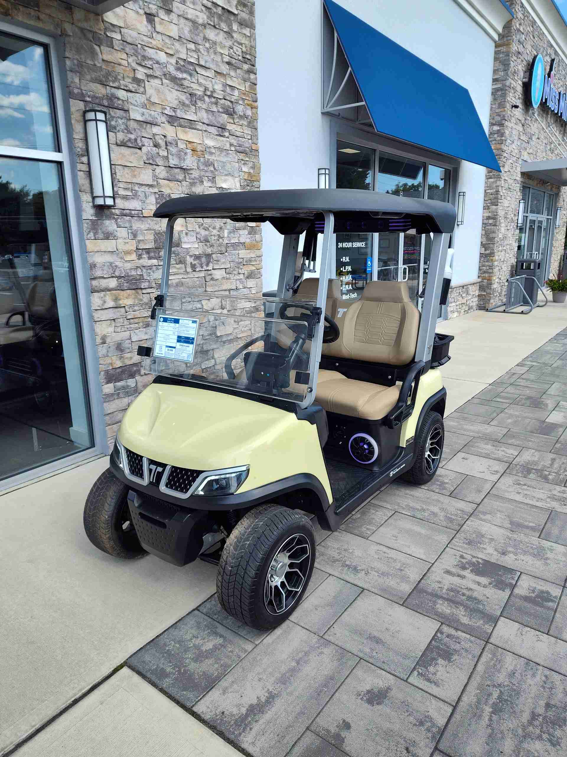 Used 2025 Tara Spirit Plus Golf Cart in Beige for sale at TIGON Bayville, NJ