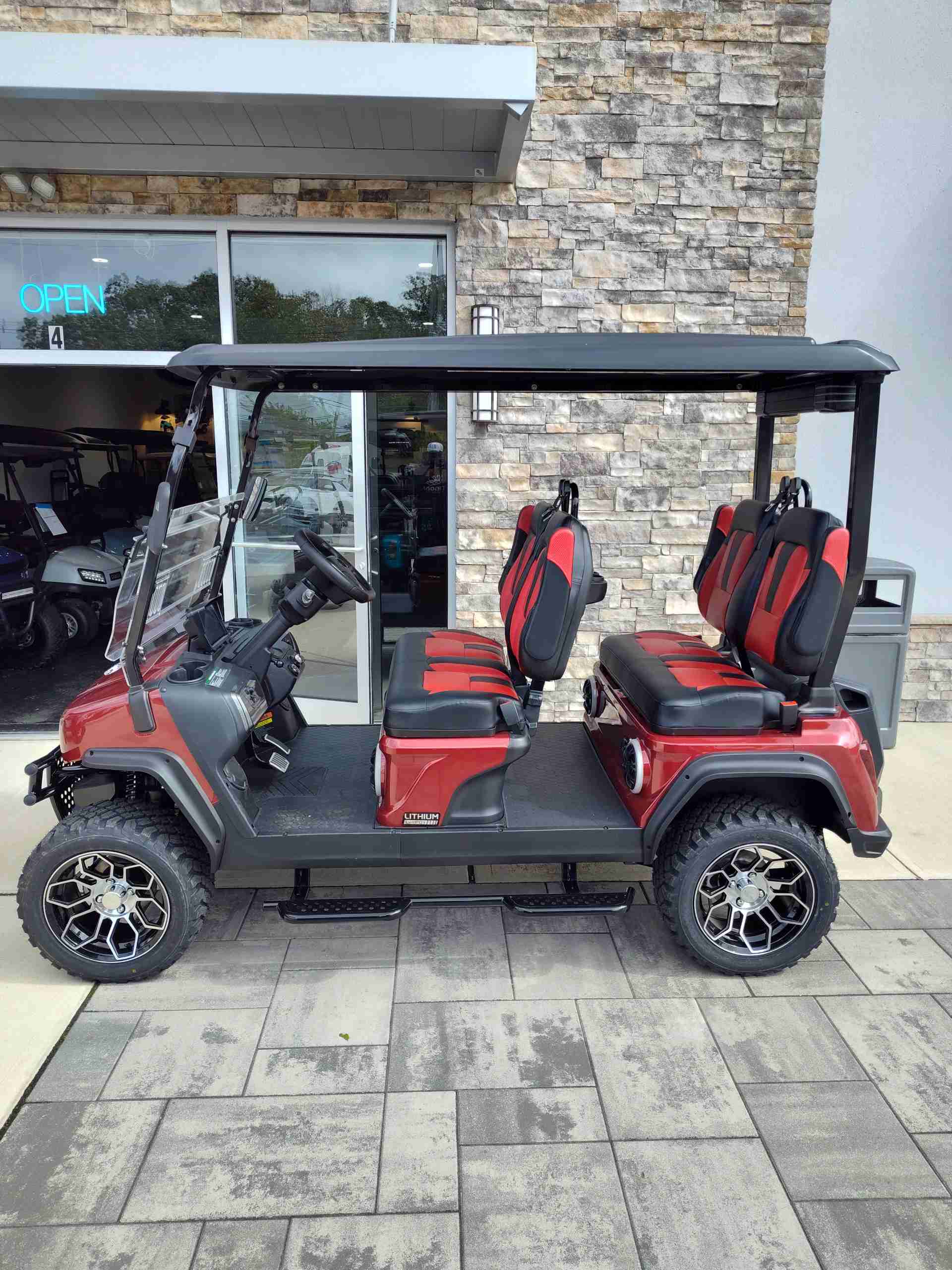 2027 Evolution D5 Maverick 4 PLUS Flamenco Red image 2