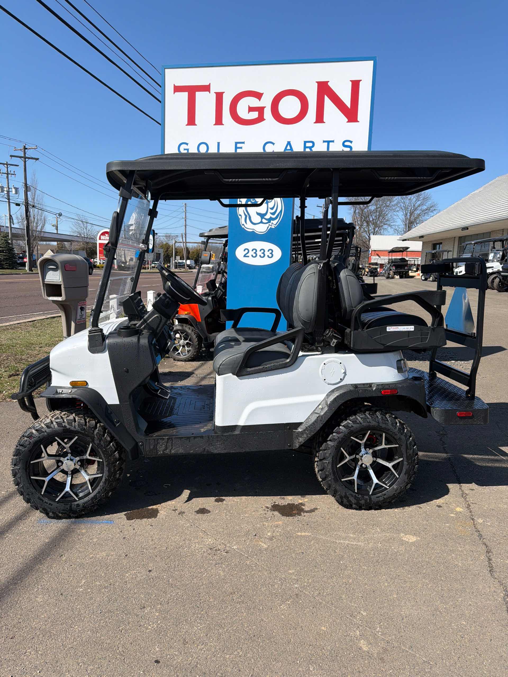 2026 Denago Nomad XL White golf cart in White — photo 2 of 4, Hatfield, PA