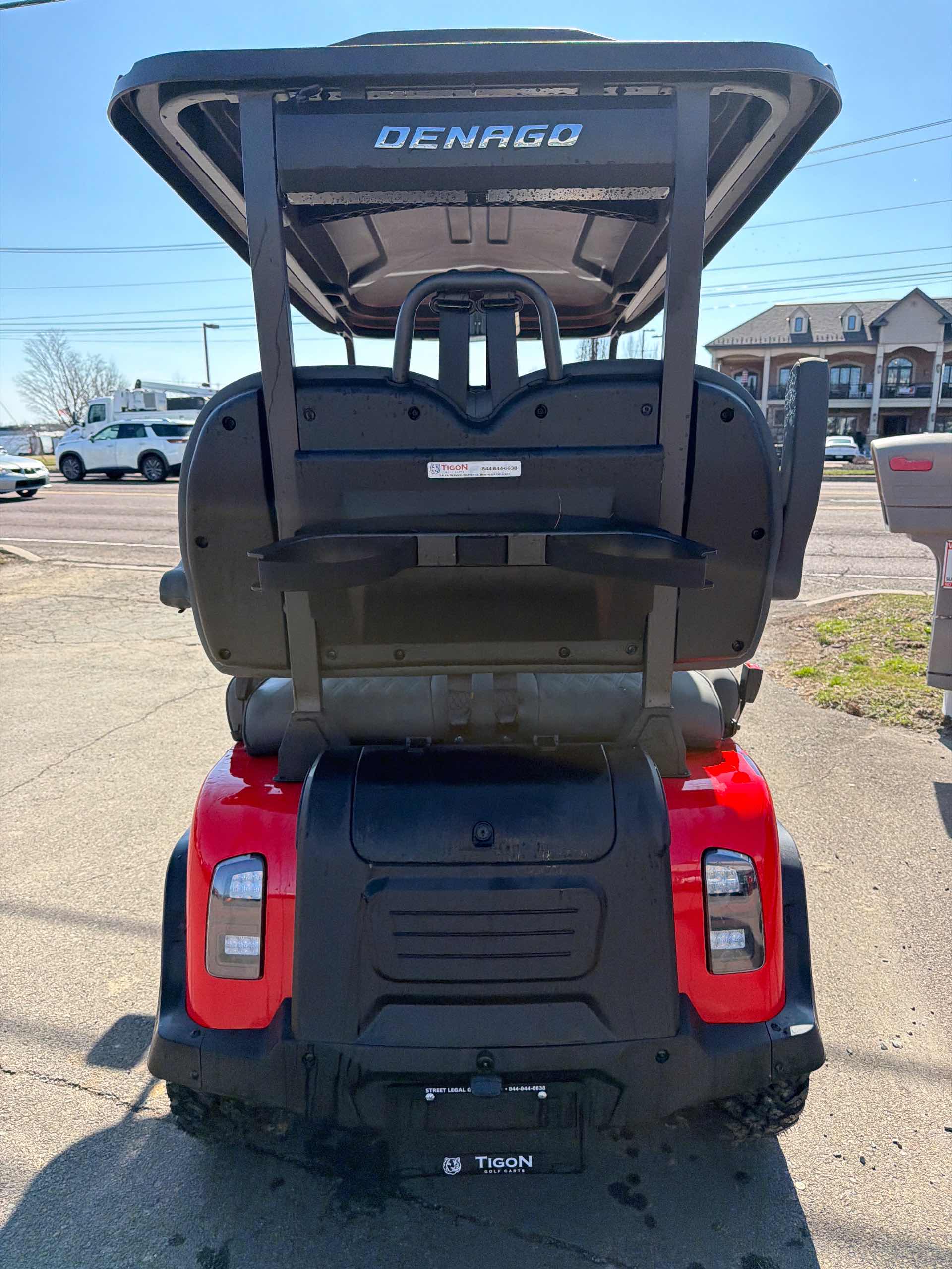 2026 Denago Rover XL Scarlet golf cart in Scarlet — photo 4 of 4, Hatfield, PA