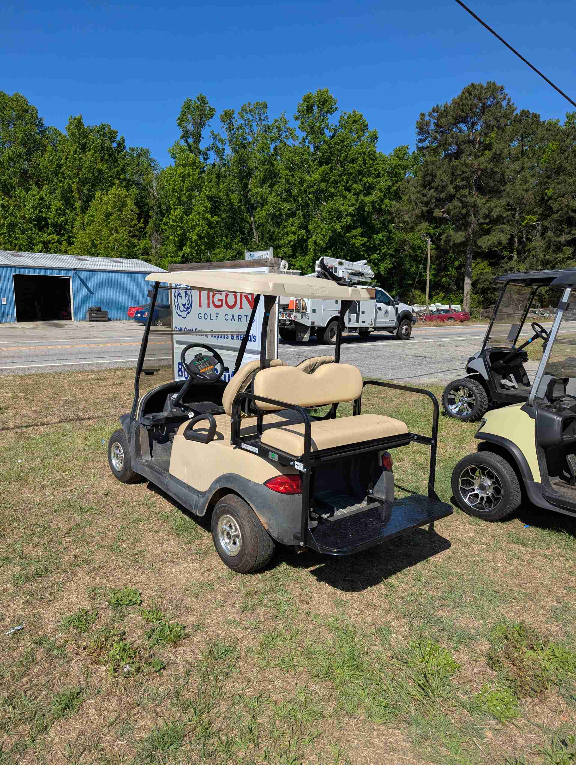 2015 Club Car Precedent Beige image 3