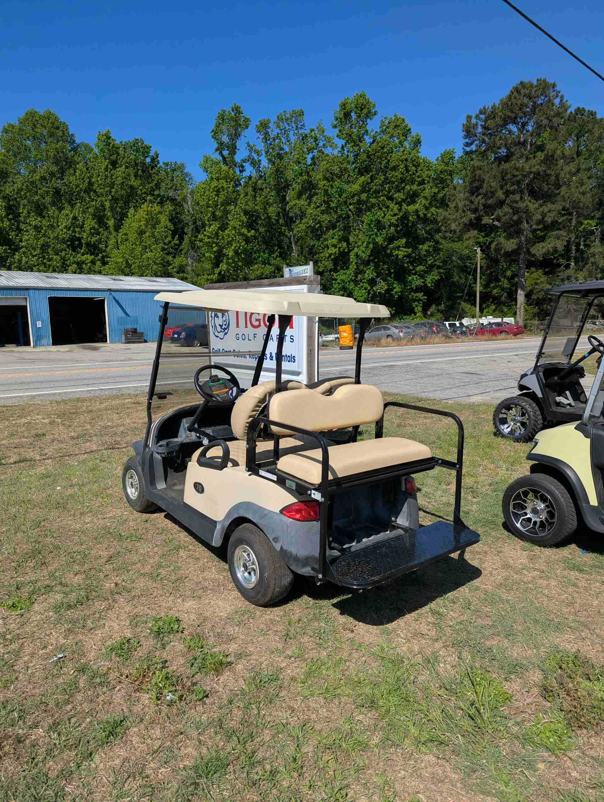 2015 Club Car Precedent Beige image 3