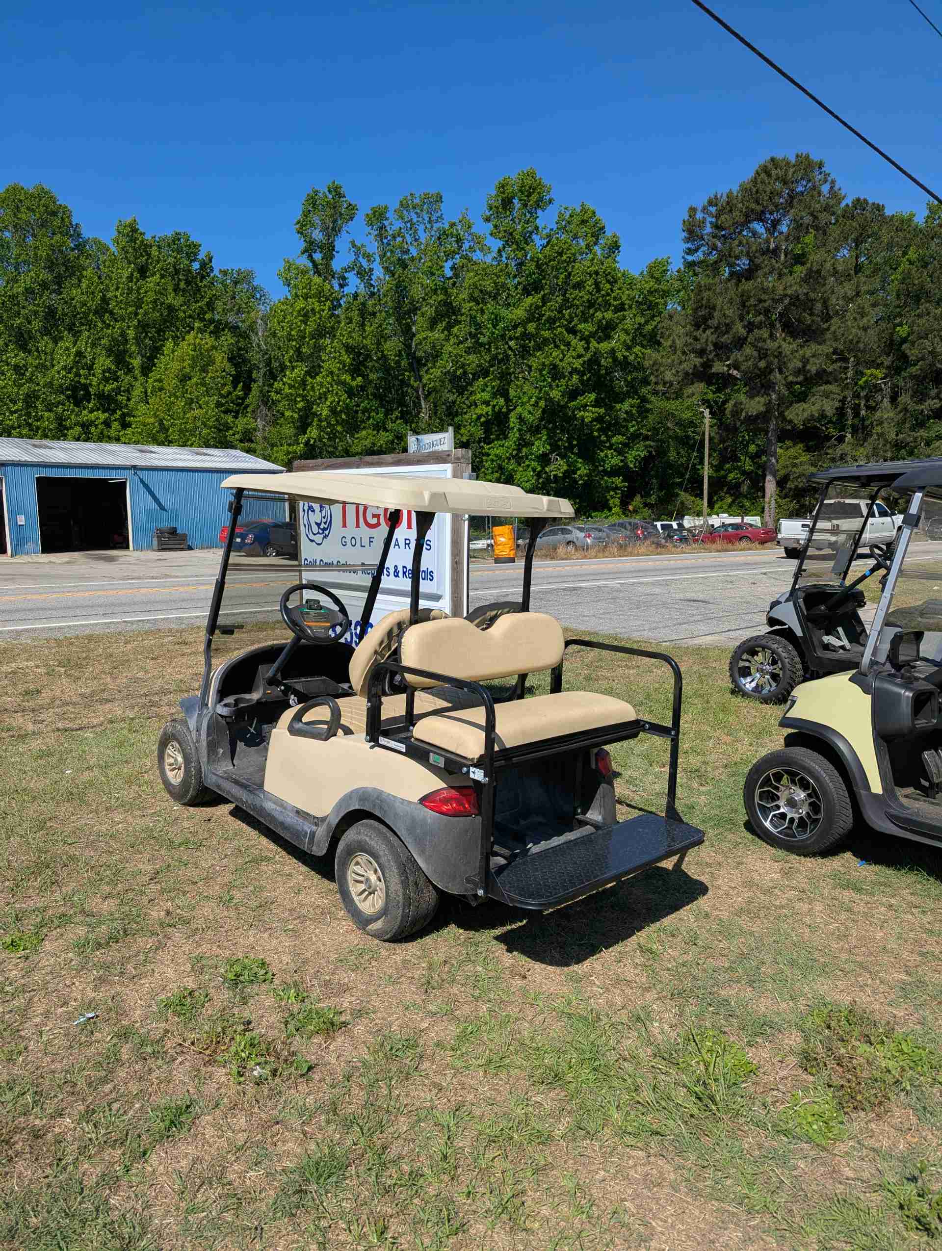 2015 Club Car Precedent Beige image 3