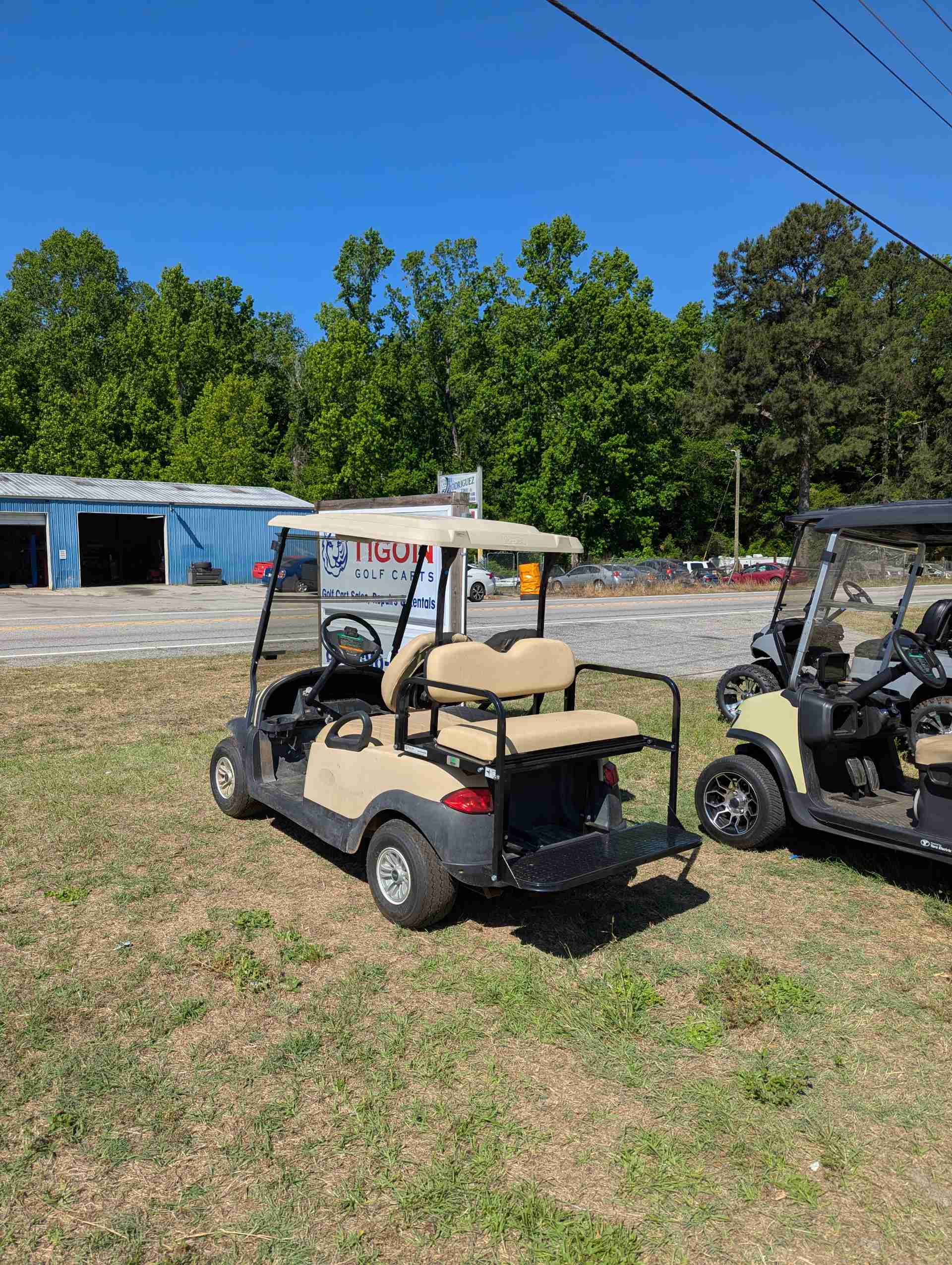 2015 Club Car Precedent Beige image 3