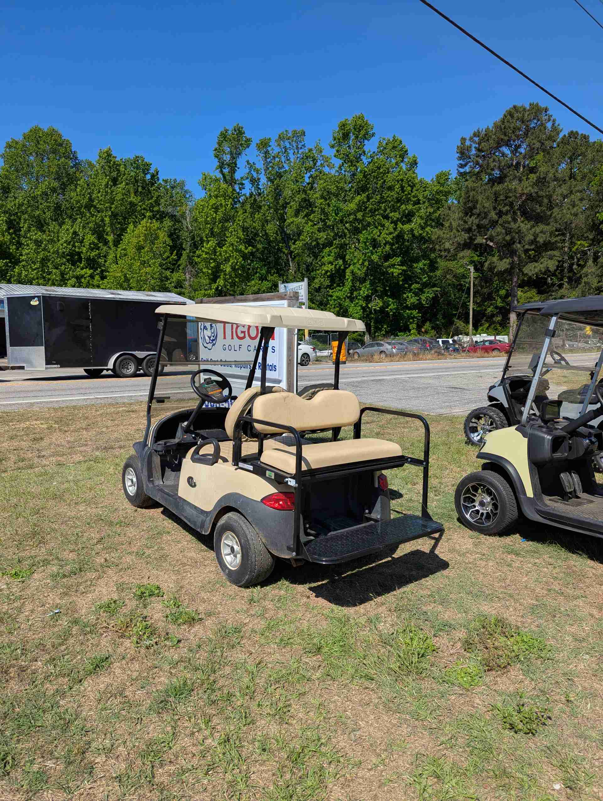 2015 Club Car Precedent Beige image 3
