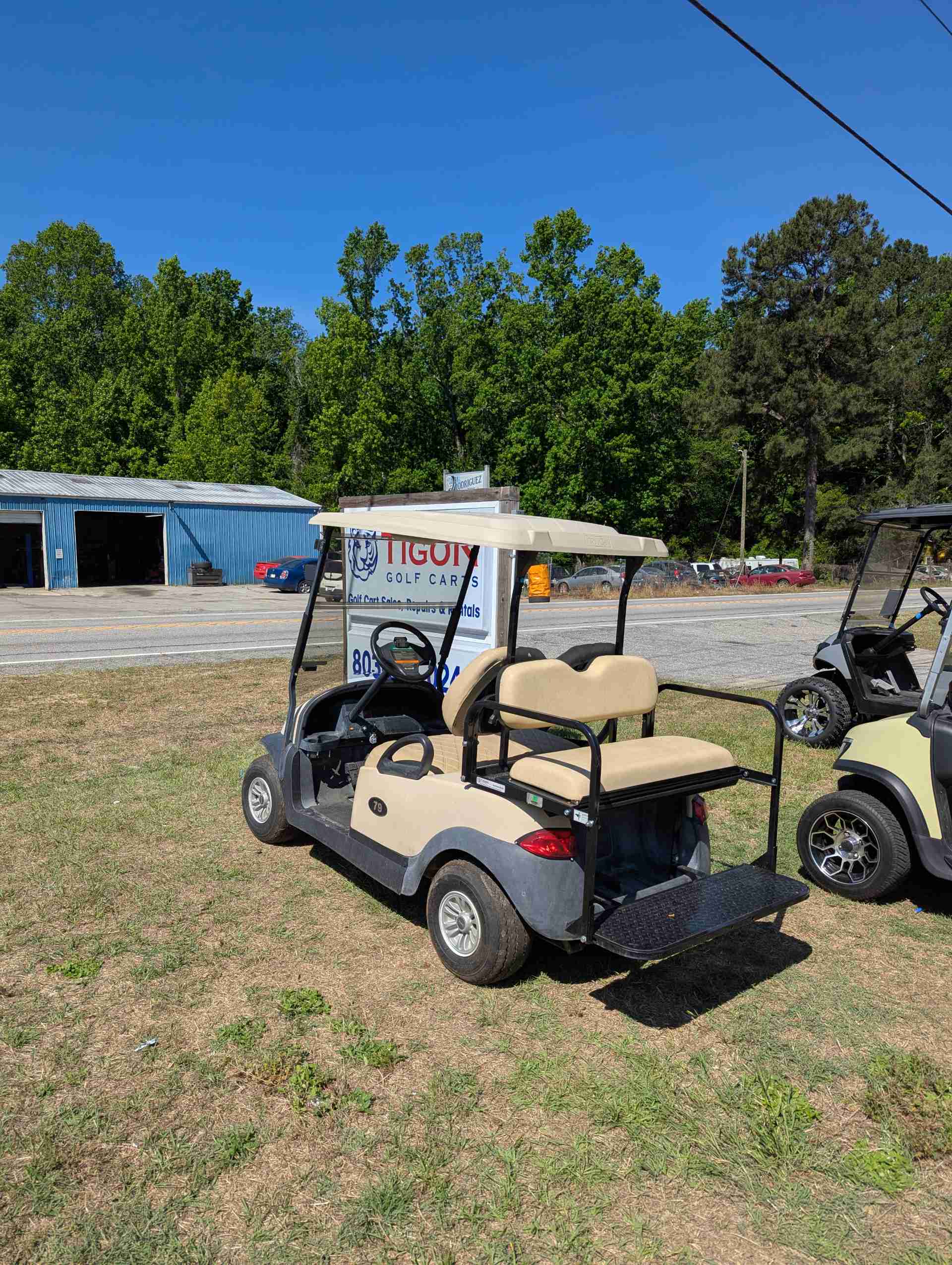 2015 Club Car Precedent Beige image 3