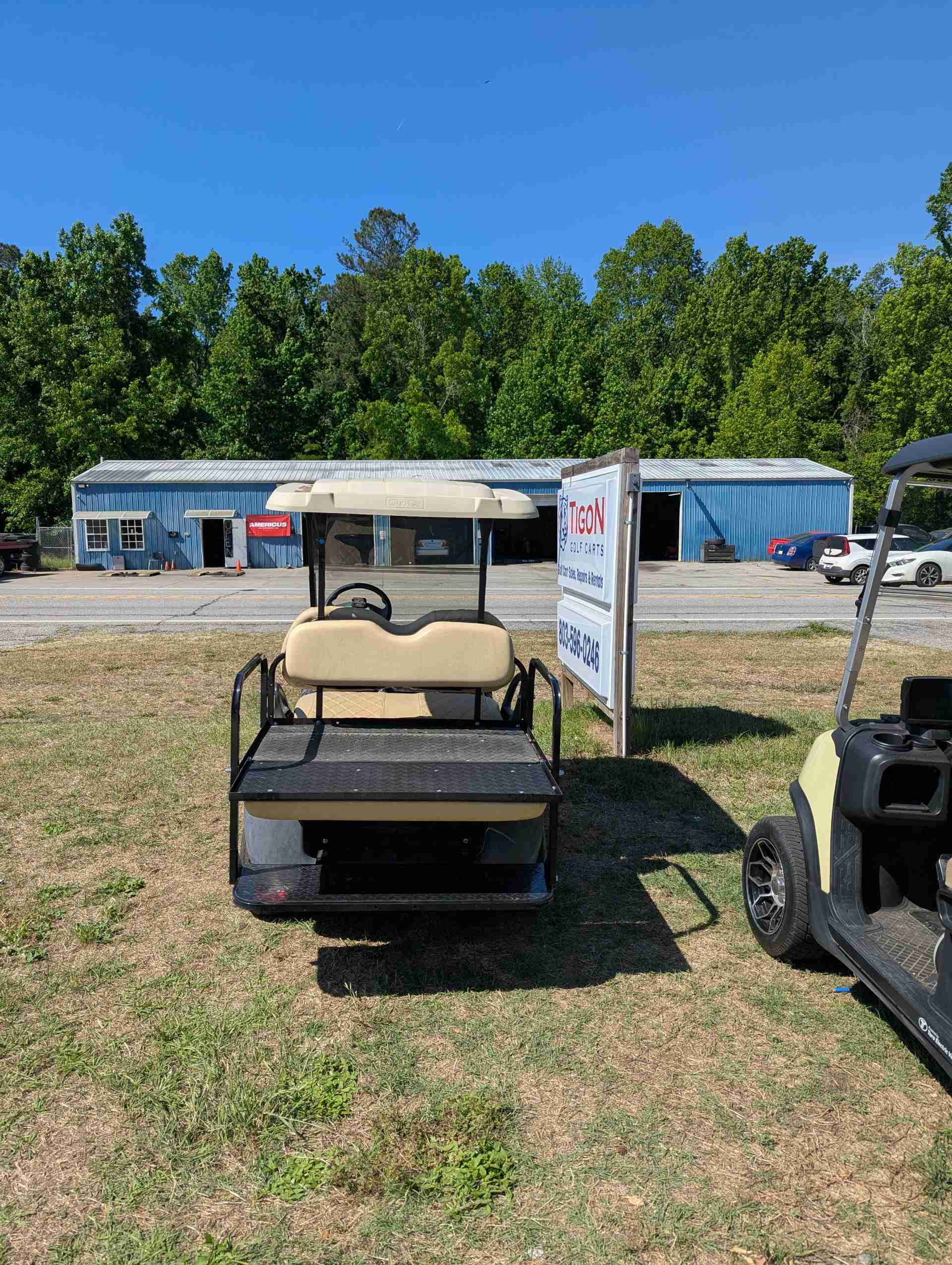 2015 Club Car Precedent Beige image 4