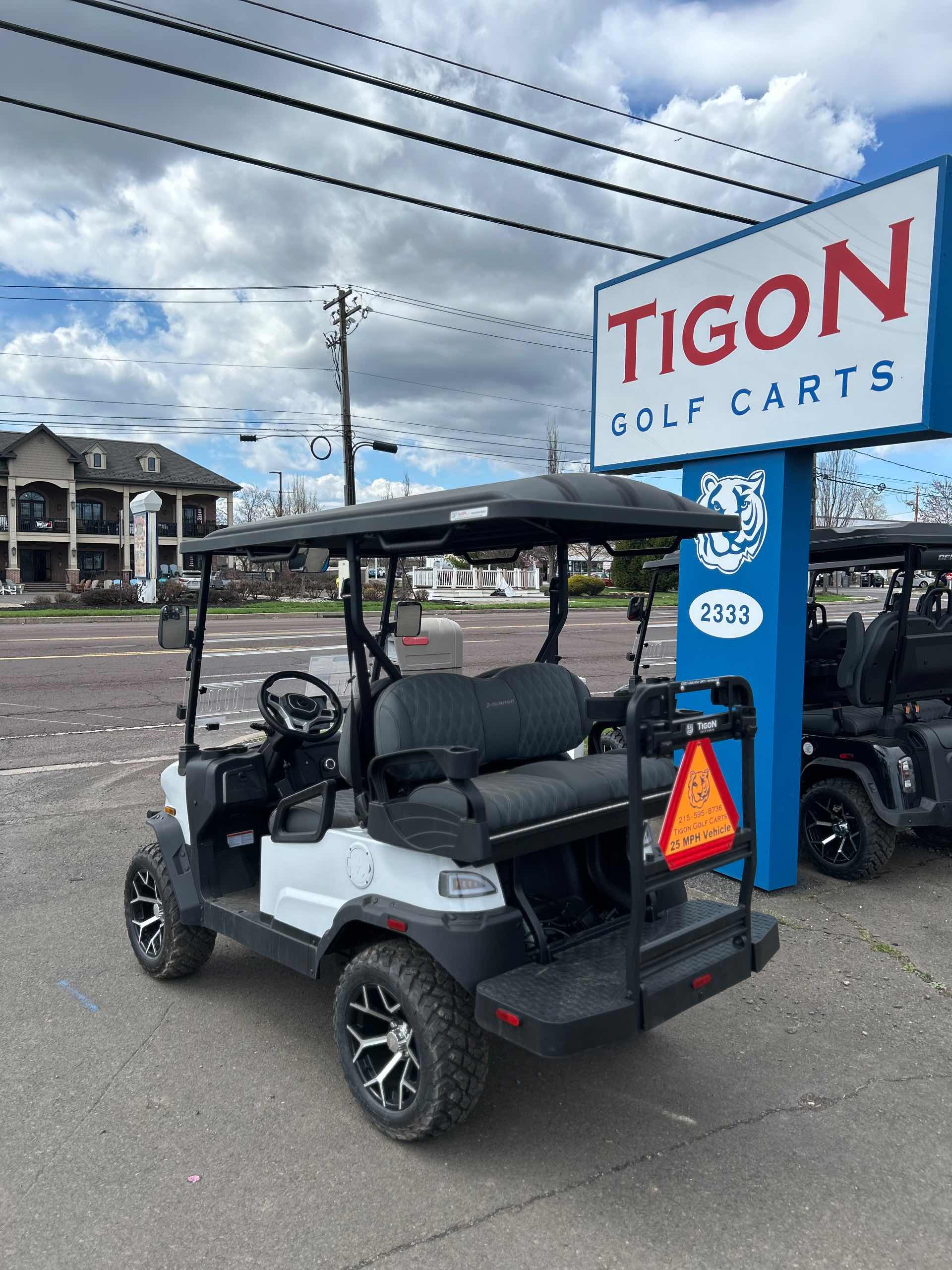 2026 Denago Nomad XL White golf cart in White — photo 3 of 4, Hatfield, PA