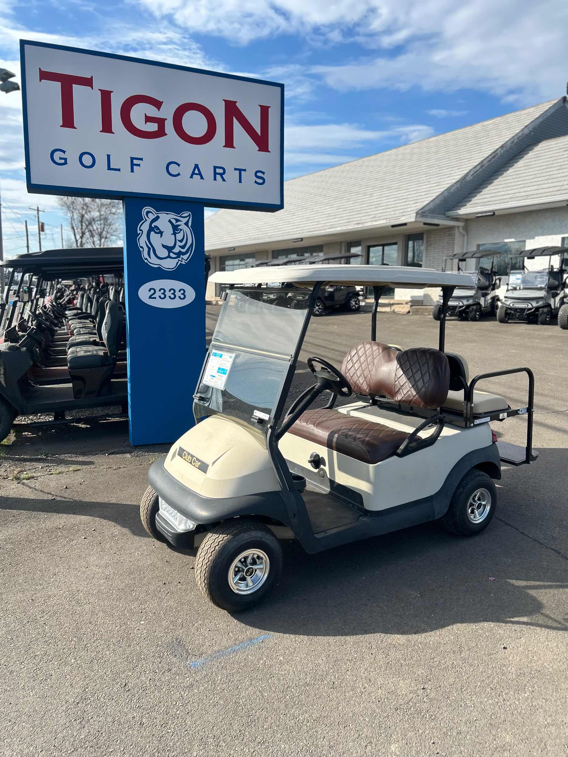 2013 Club Car Precedent Golf Cart in Beige
