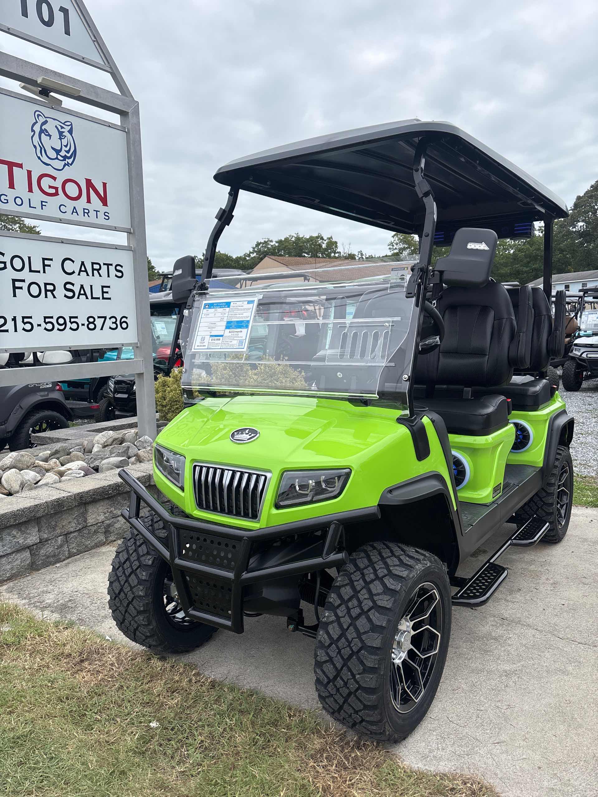 2027 Evolution D5 Maverick 4 PLUS Lime Green