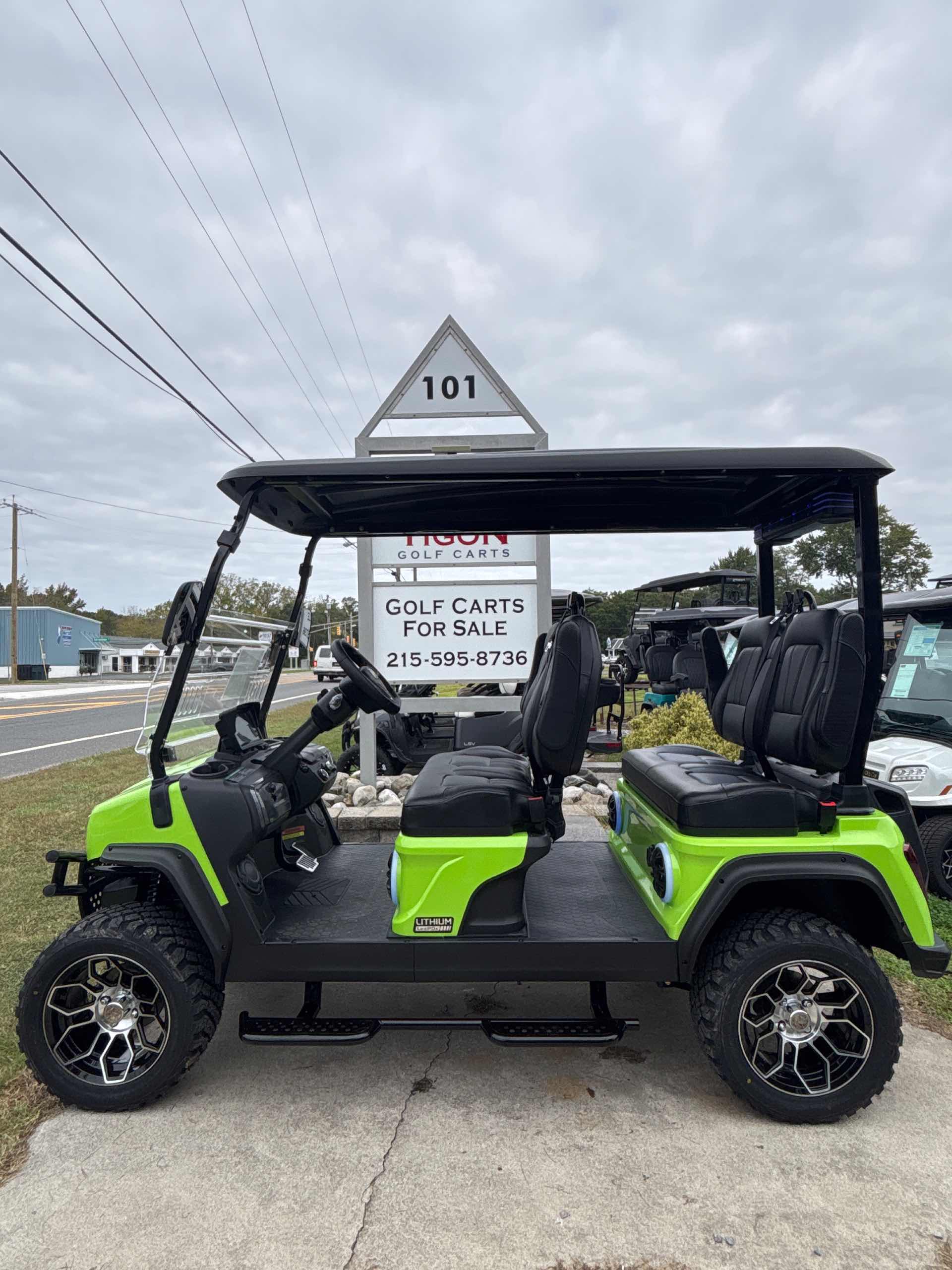 2027 Evolution D5 Maverick 4 PLUS Lime Green image 2