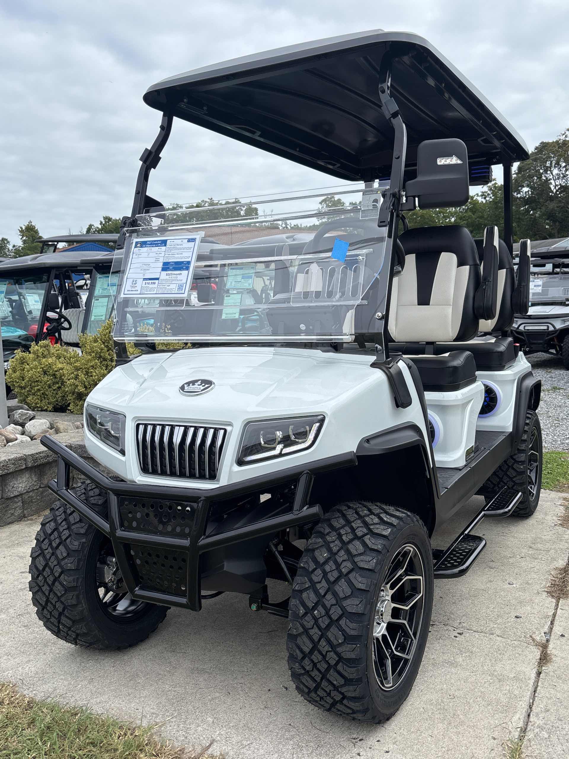 2027 Evolution D5 Maverick 4 PLUS White