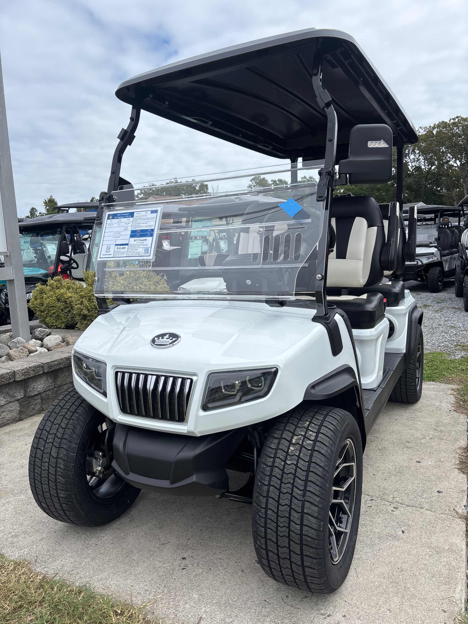 2027 Evolution D5 Ranger 4 PLUS White