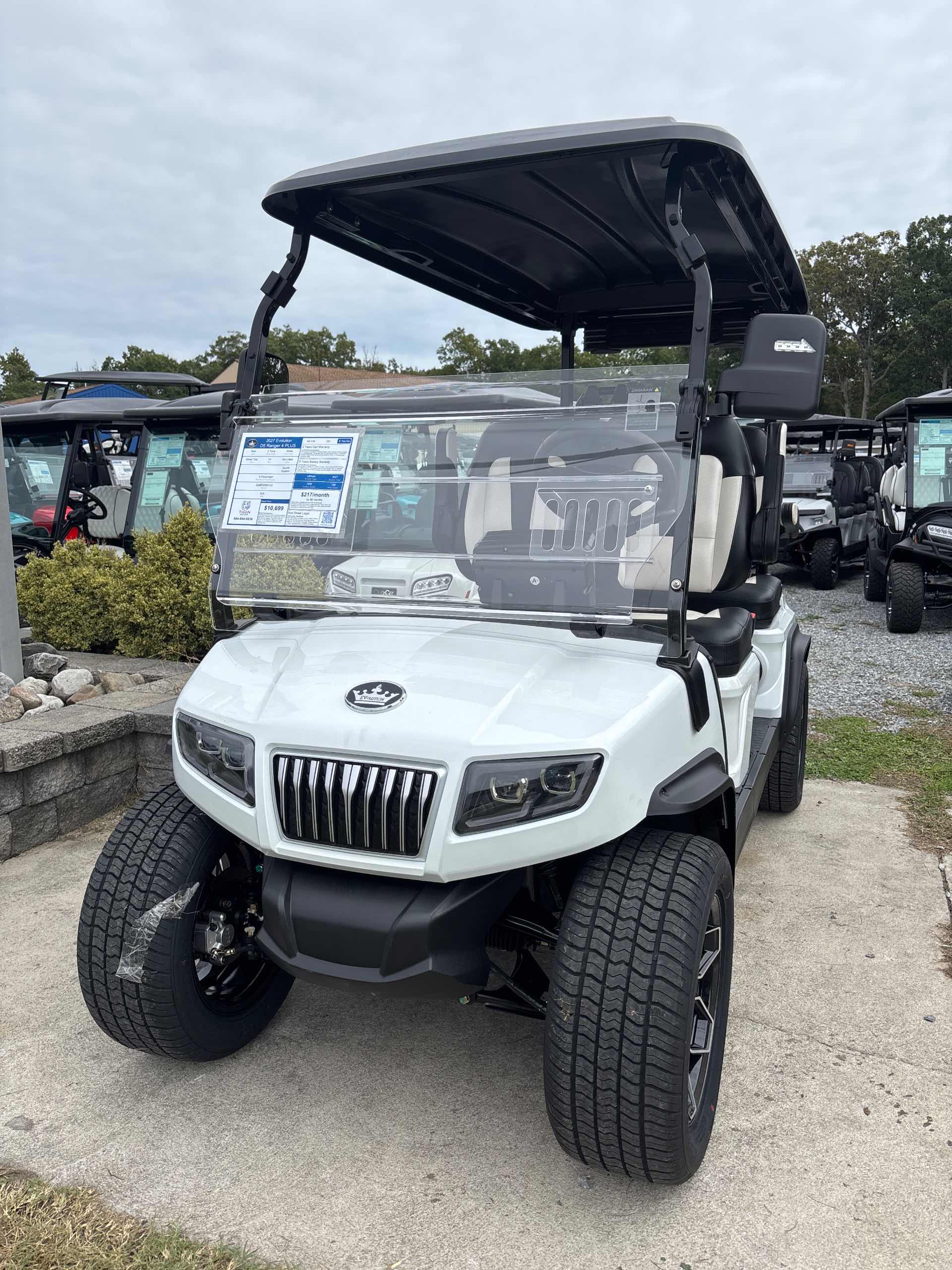 2027 Evolution D5 Ranger 4 PLUS White