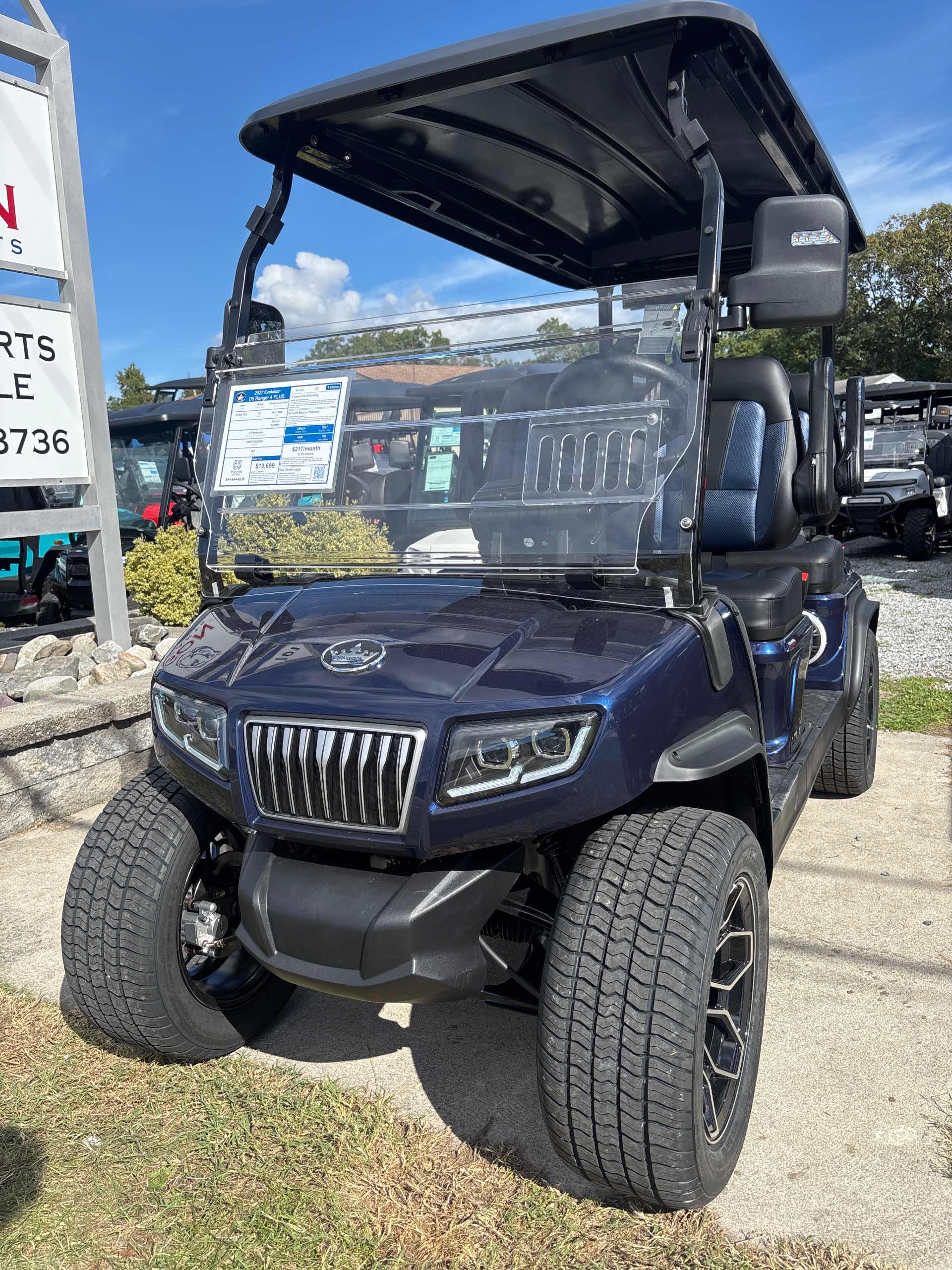 2027 Evolution D5 Ranger 4 PLUS Mediterranean Blue