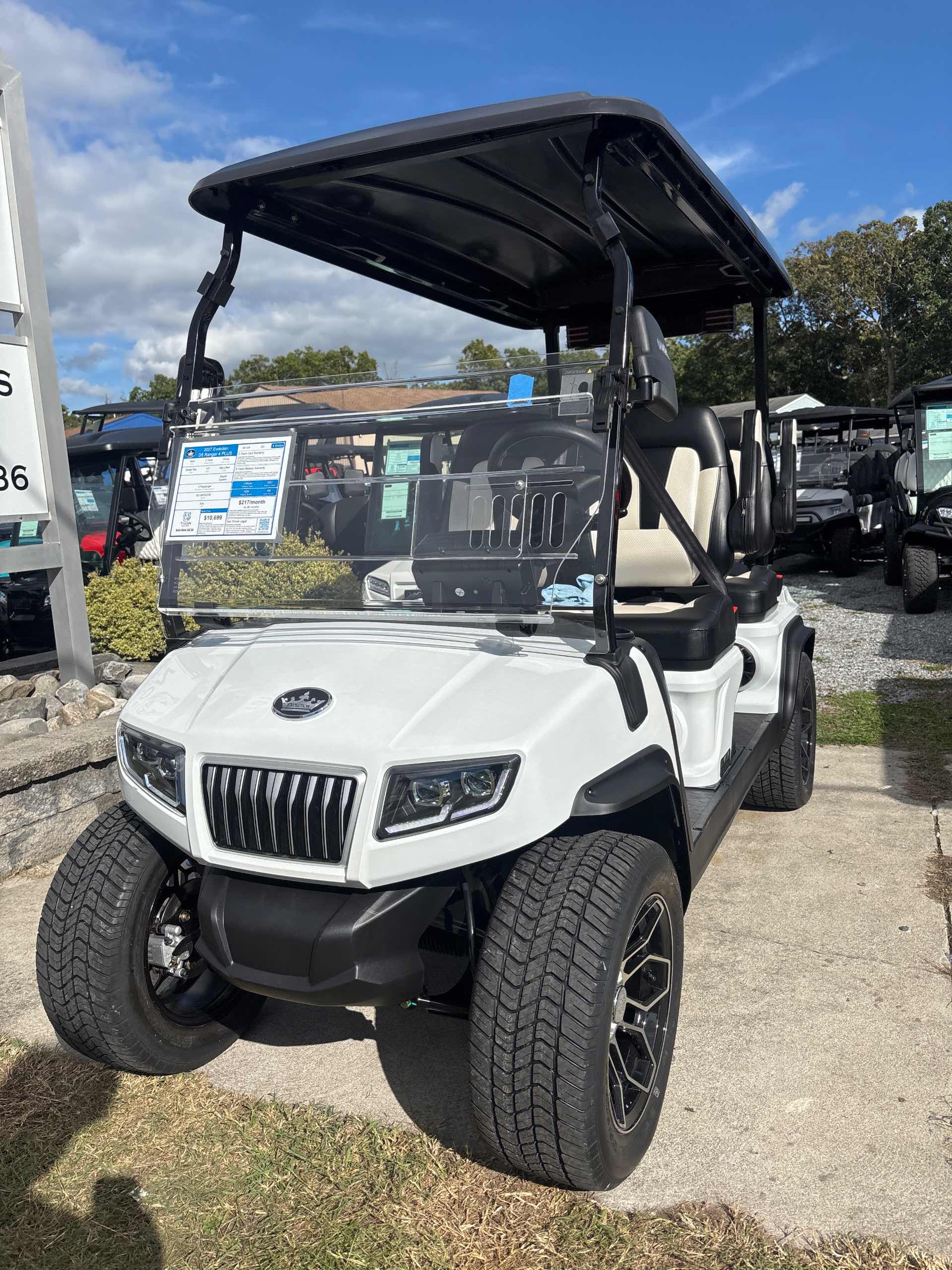 2027 Evolution D5 Ranger 4 PLUS White