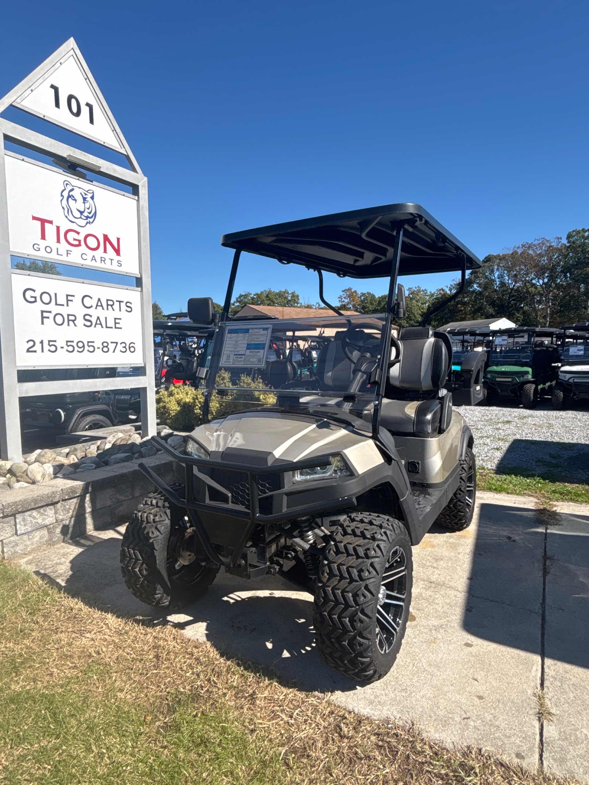 Used 2024 Swift EV Mach 4 Golf Cart in Champagne for sale at TIGON Ocean View, NJ