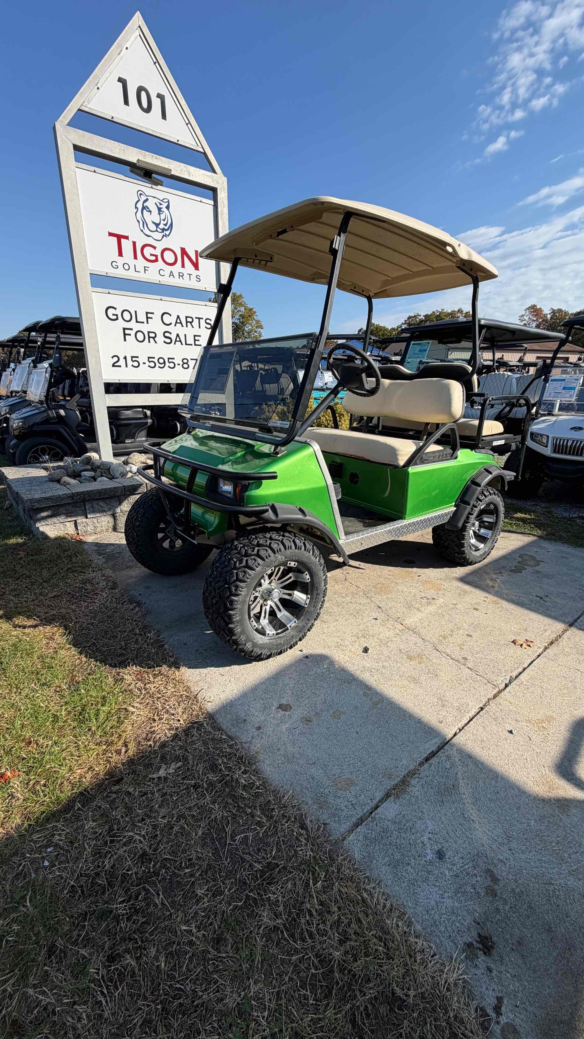 2006 Club Car DS in Green Golf Cart