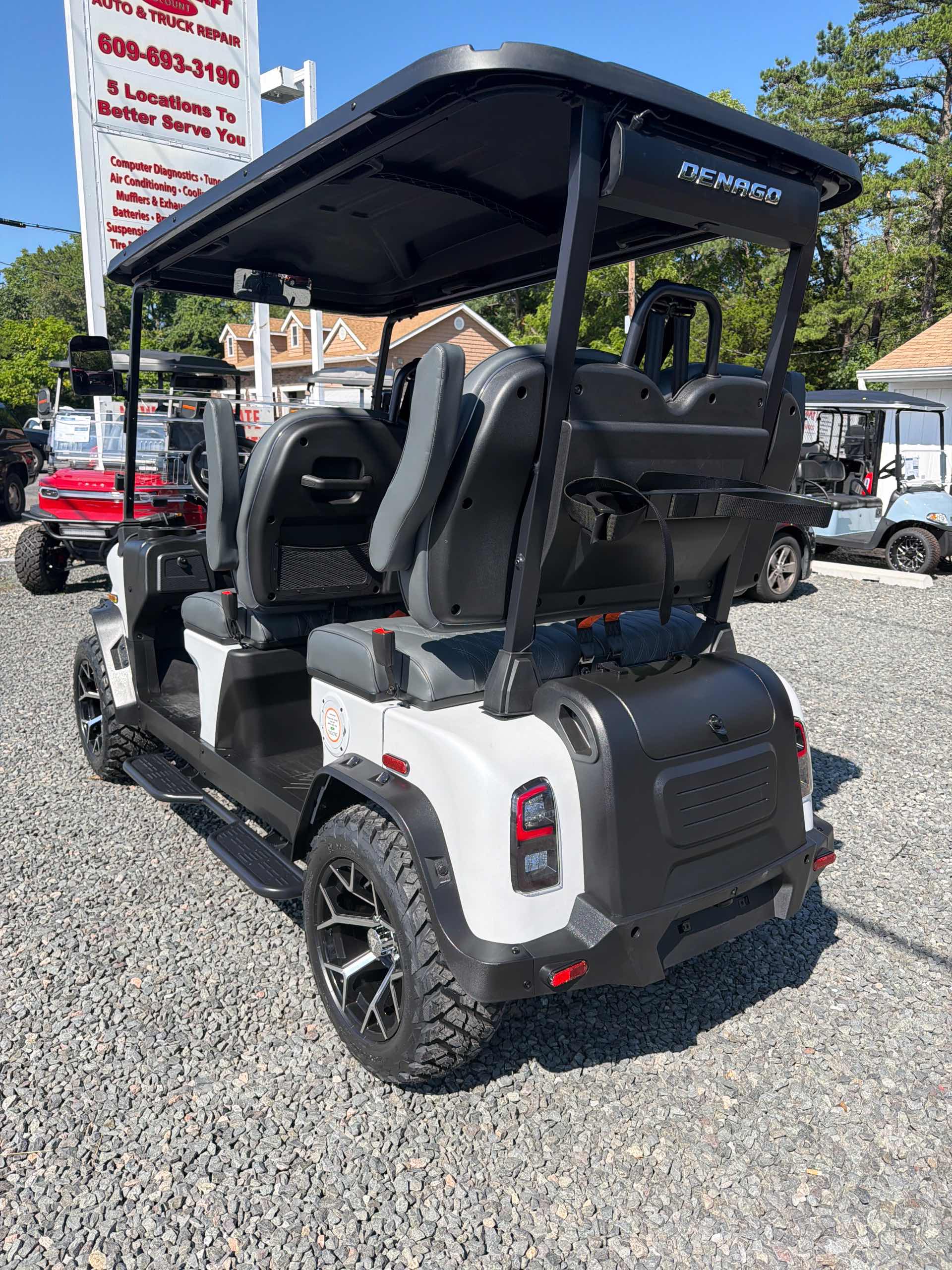 2026 Denago Rover XL Matte White golf cart in Matte White — photo 3 of 4, Waretown, NJ