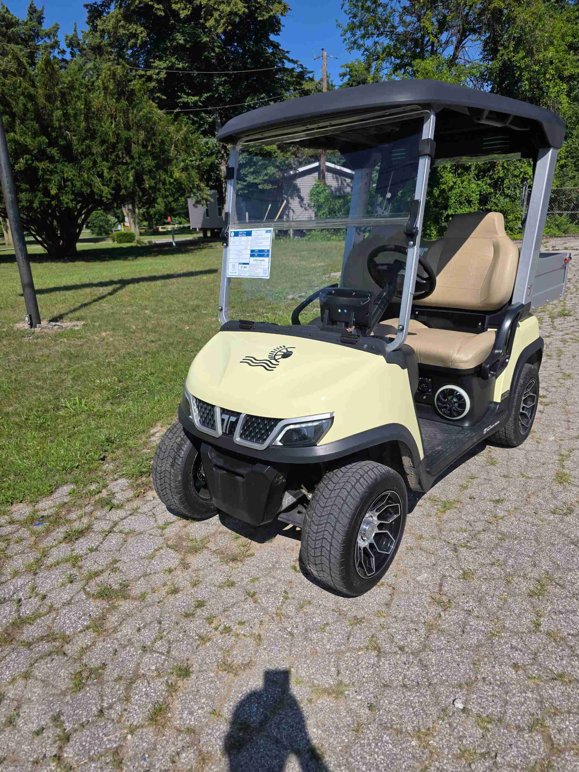 2025 Tara Spirit Plus Golf Cart in Beige