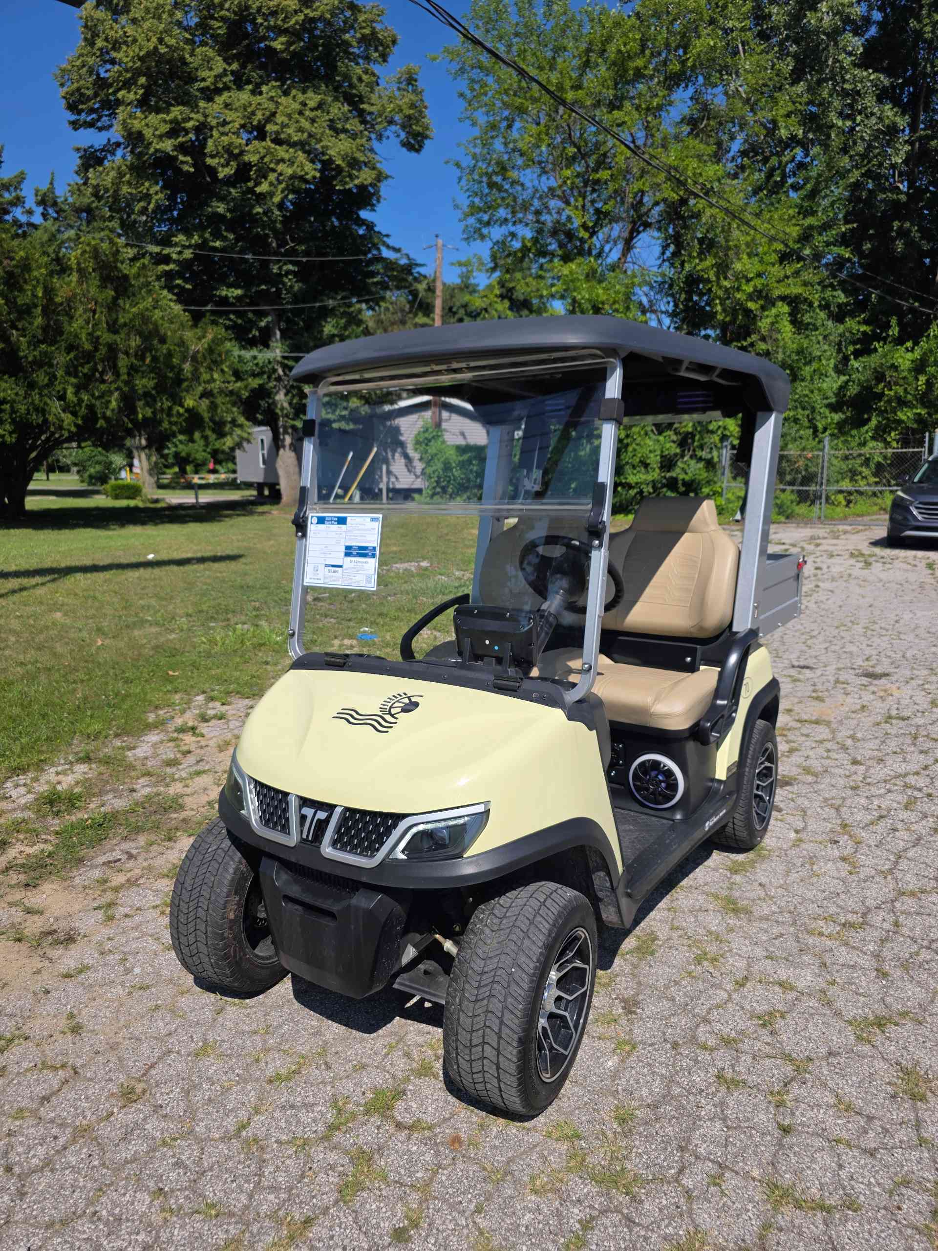 2025 Tara Spirit Plus Golf Cart in Beige