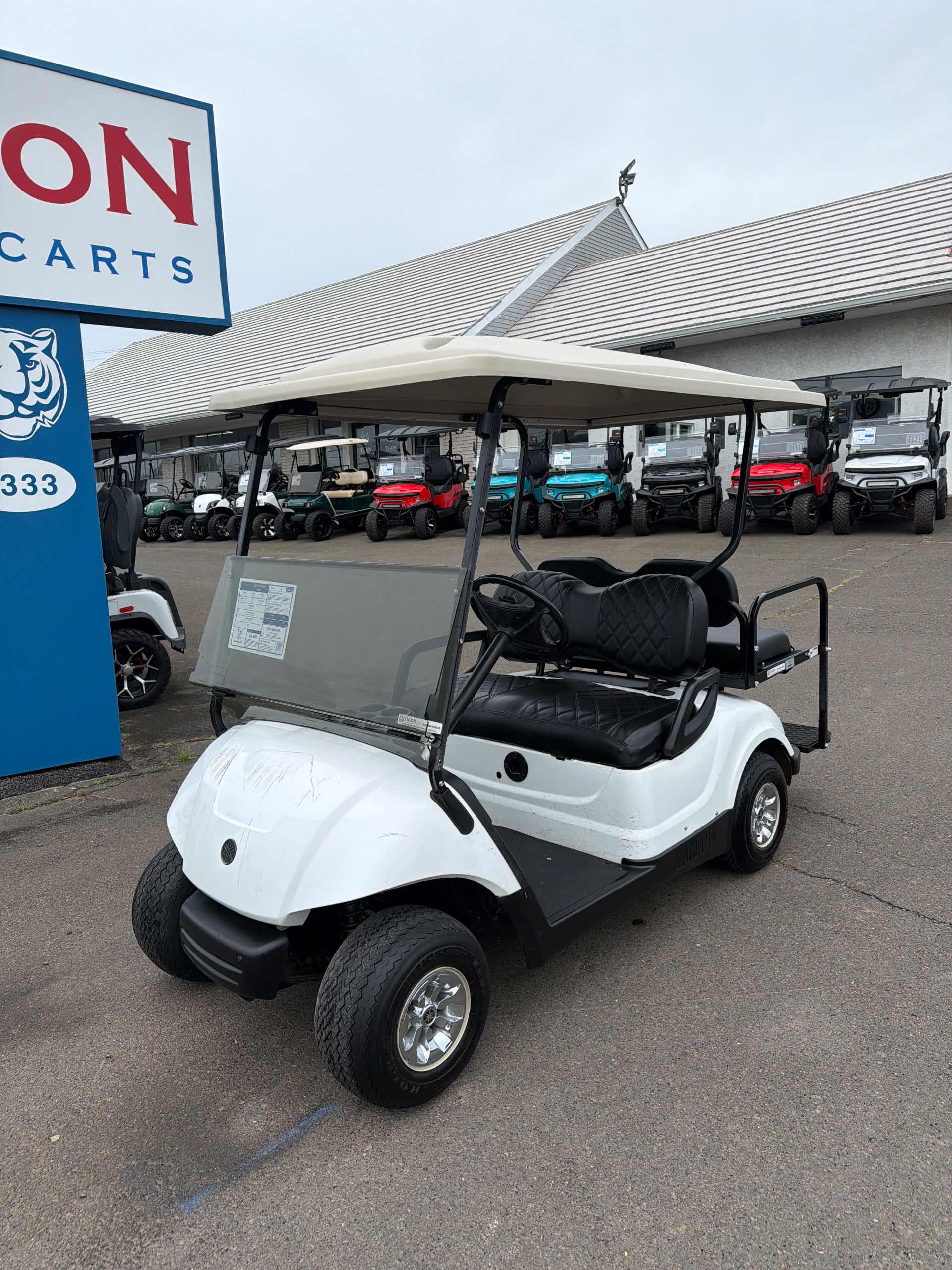 Used 2007 Yamaha G29 Golf Cart in White for sale at TIGON Hatfield, PA