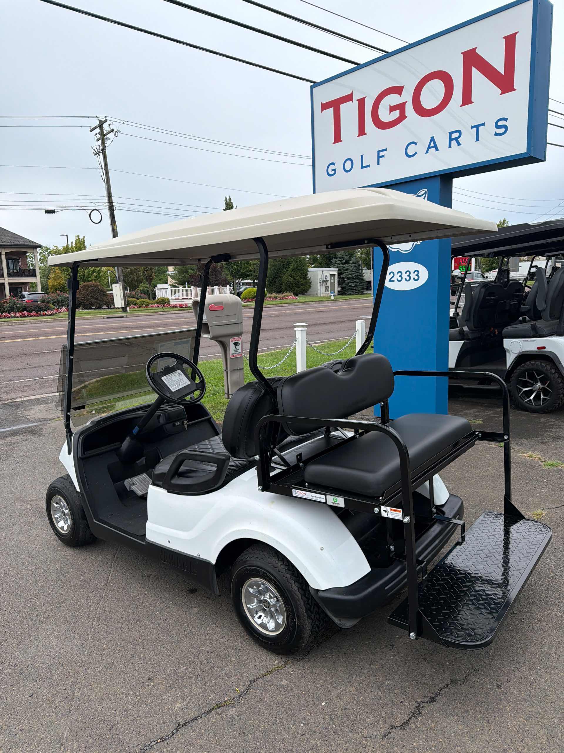 2007 Yamaha G29 White image 3
