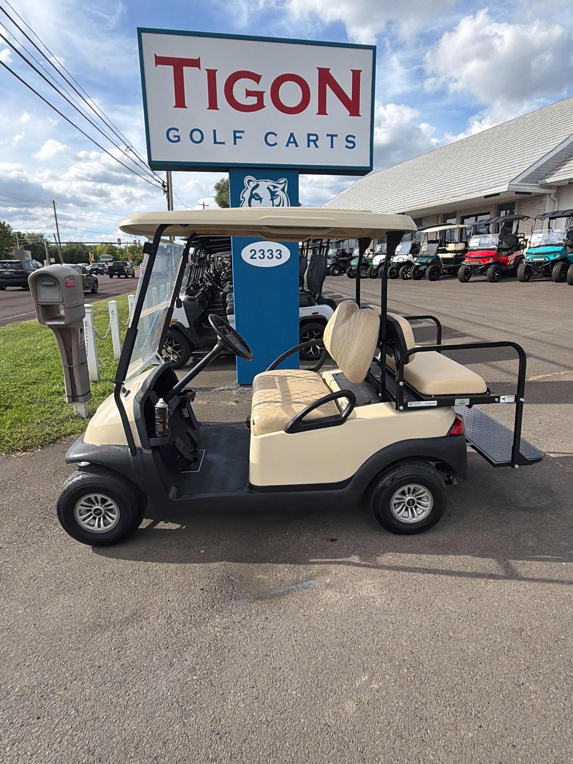 2018 Club Car Precedent Beige image 2