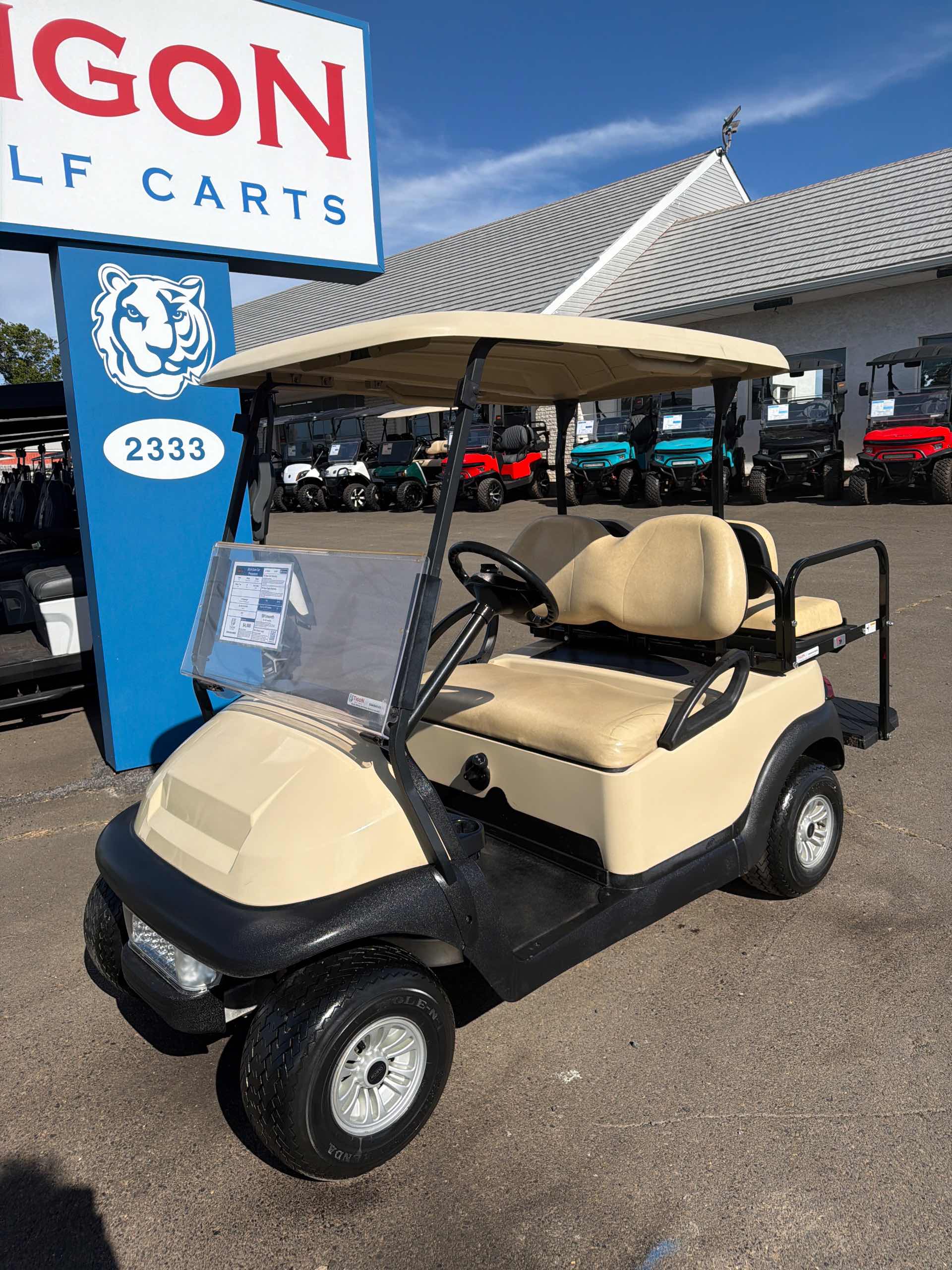 2018 Club Car Precedent Beige