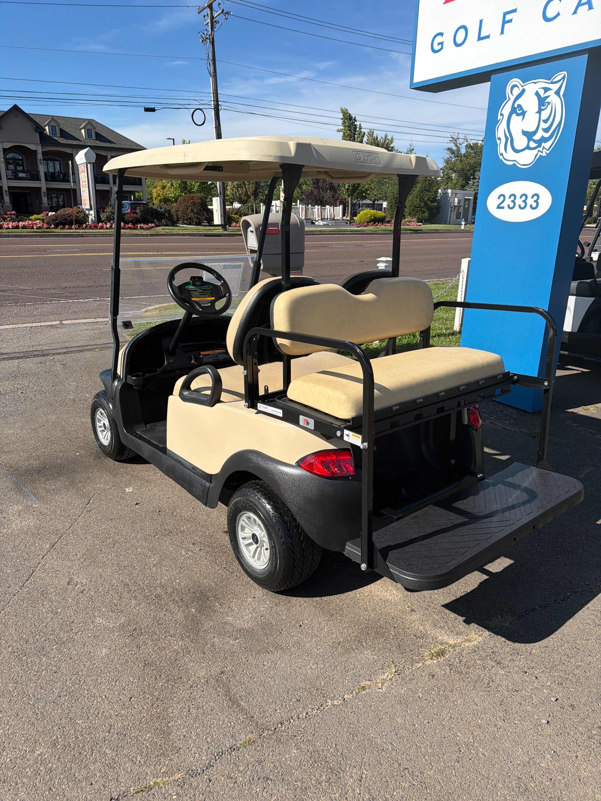2018 Club Car Precedent Beige image 3