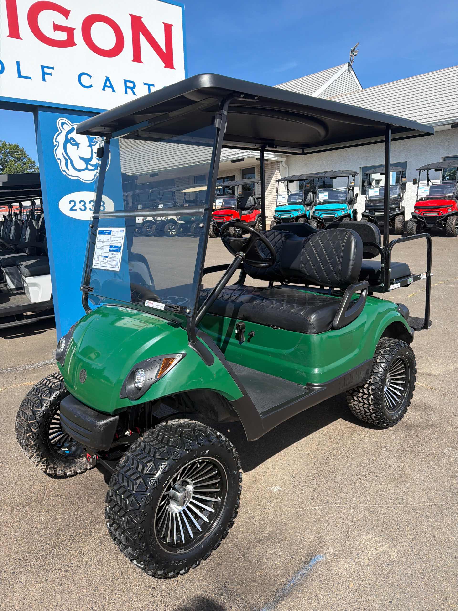 Used 2016 Yamaha G29 Golf Cart in Green for sale at TIGON Hatfield, PA