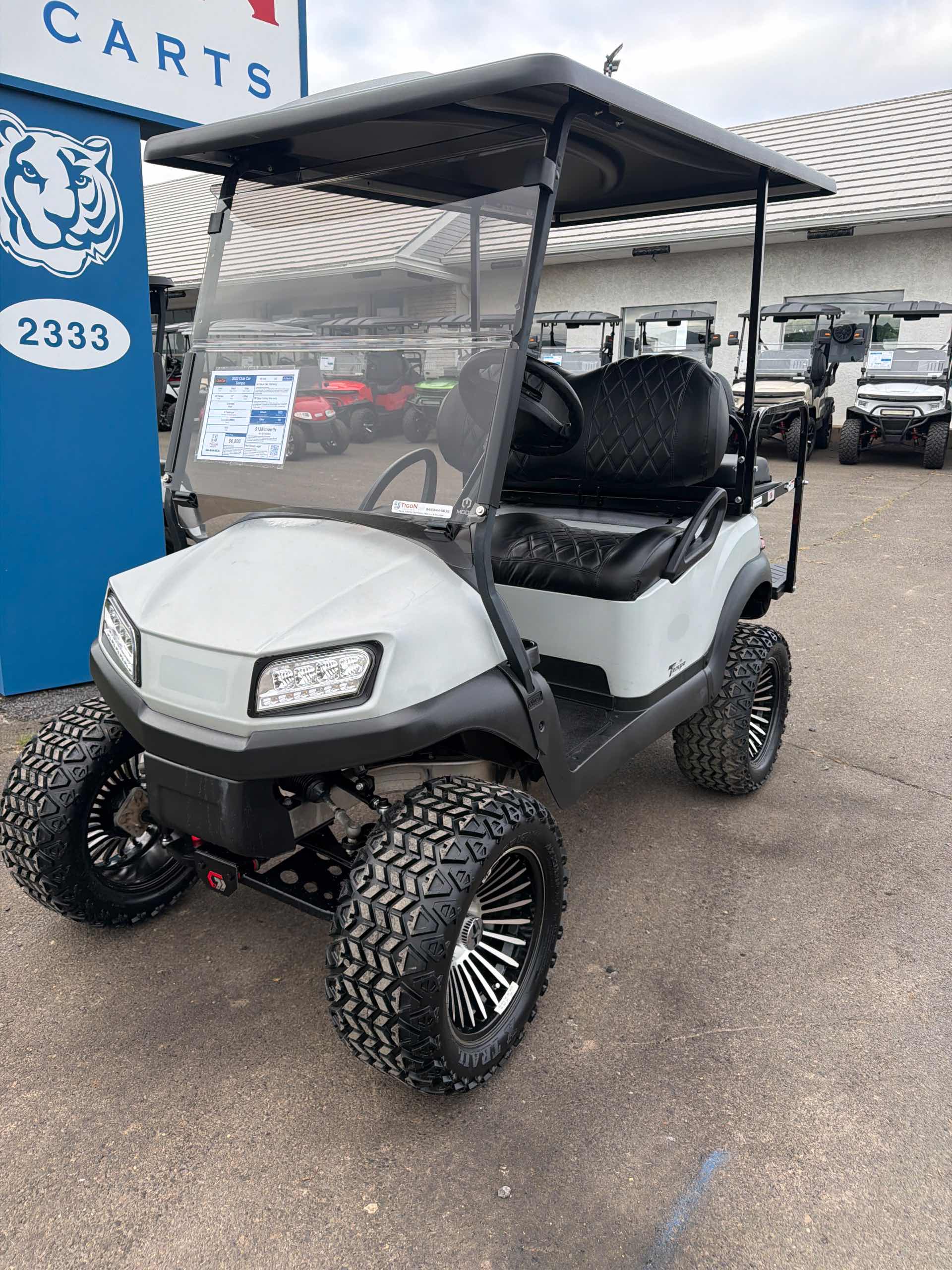 2022 Club Car Tempo Gray