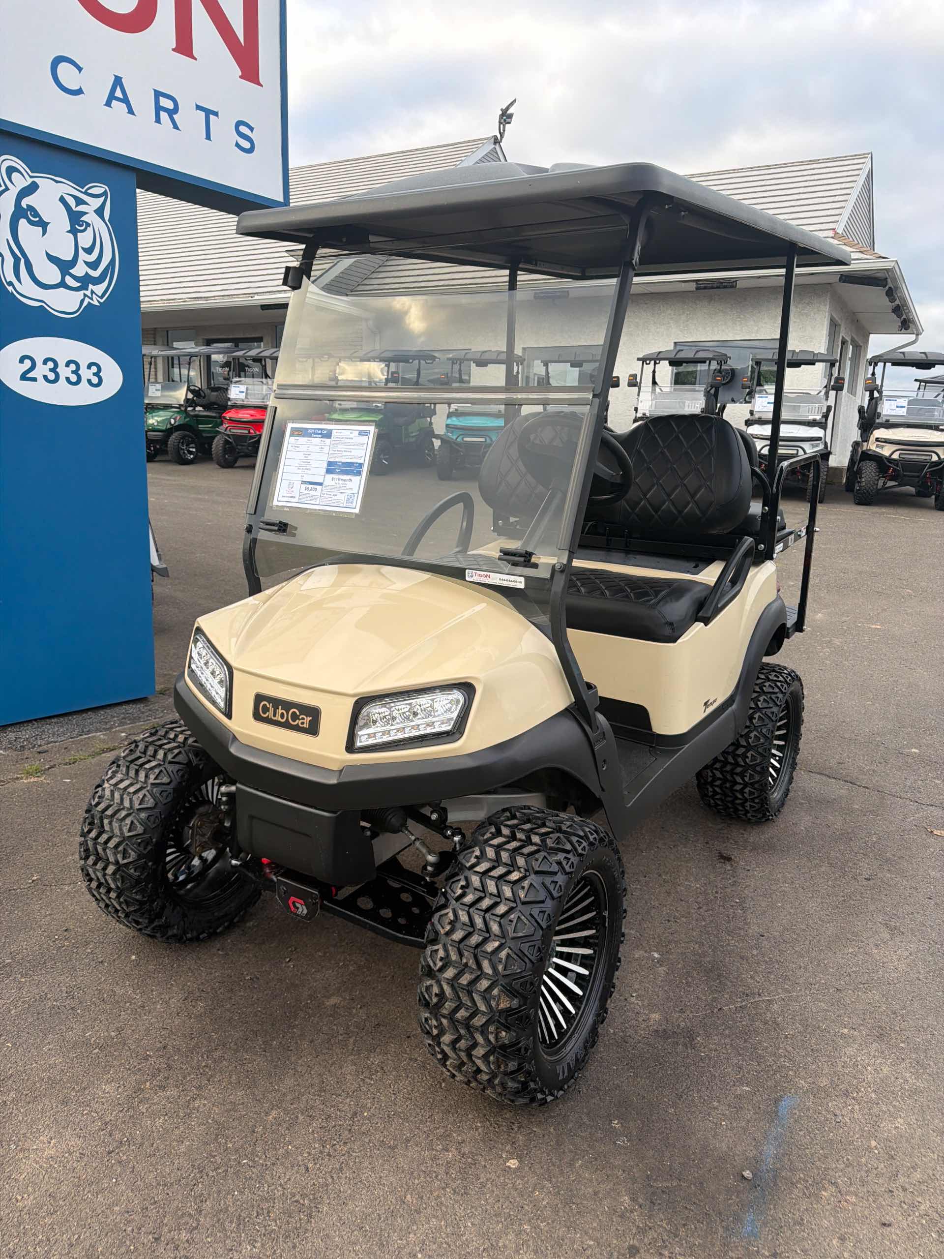 2021 Club Car Tempo Beige