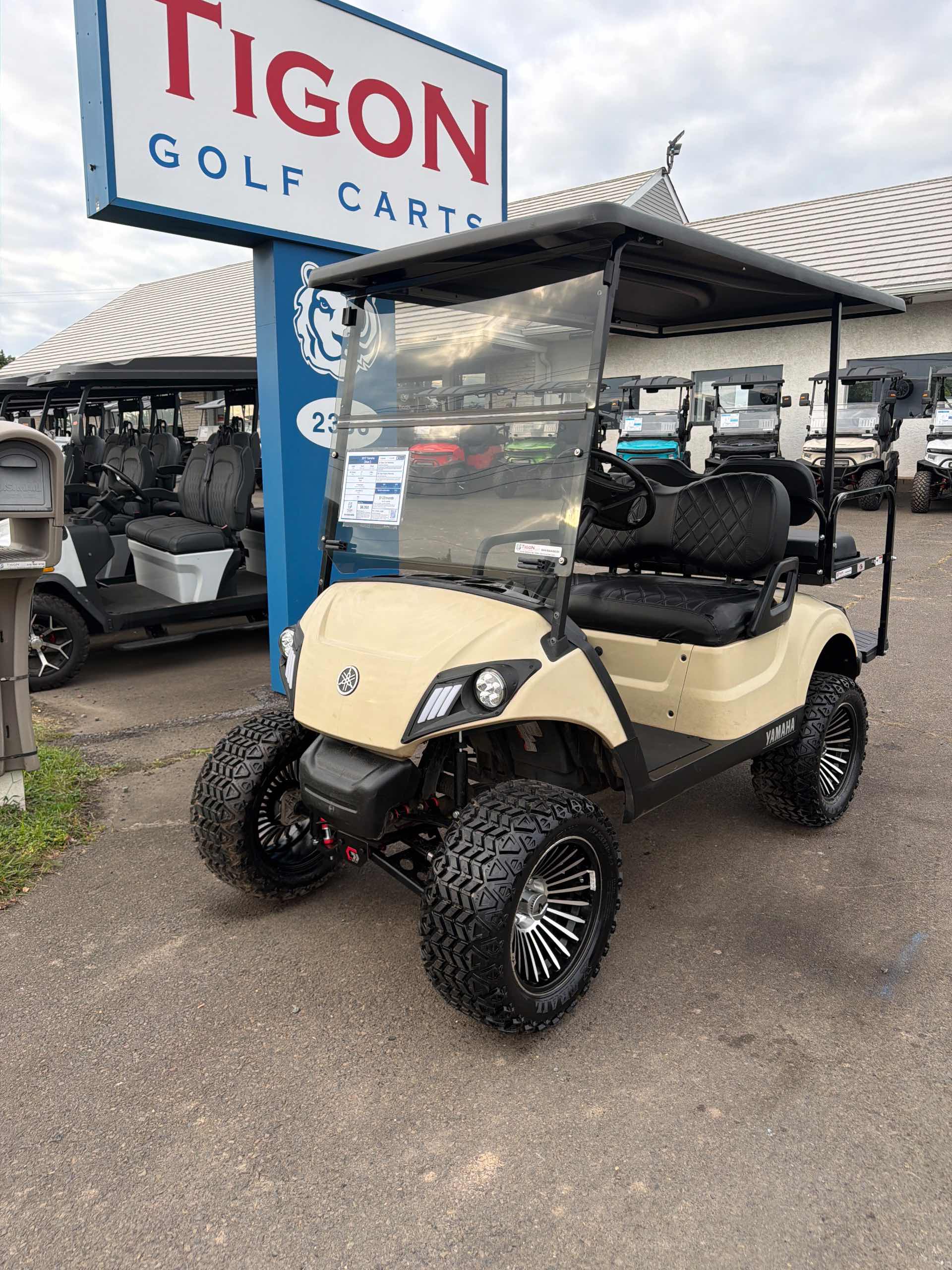 2017 Yamaha Drive 2 Golf Cart in Beige